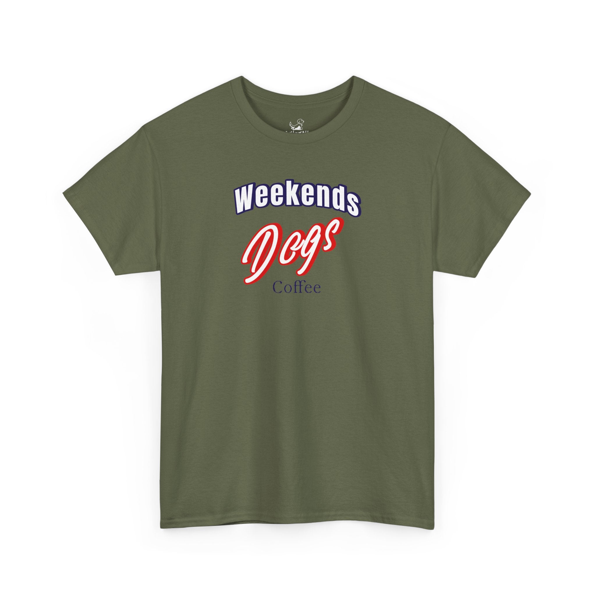 Weekends Dogs Coffe - Cat Lover T-Shirt