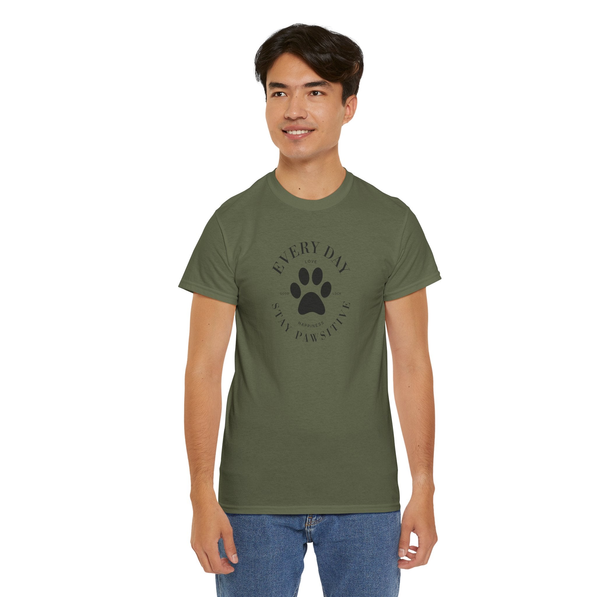 Everyday Stay Pawsitive - Pet Lover T-Shirt