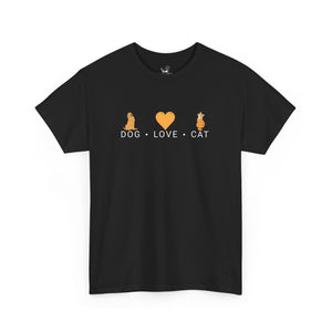 Dog Love Cat - Pet Lover T-Shirt