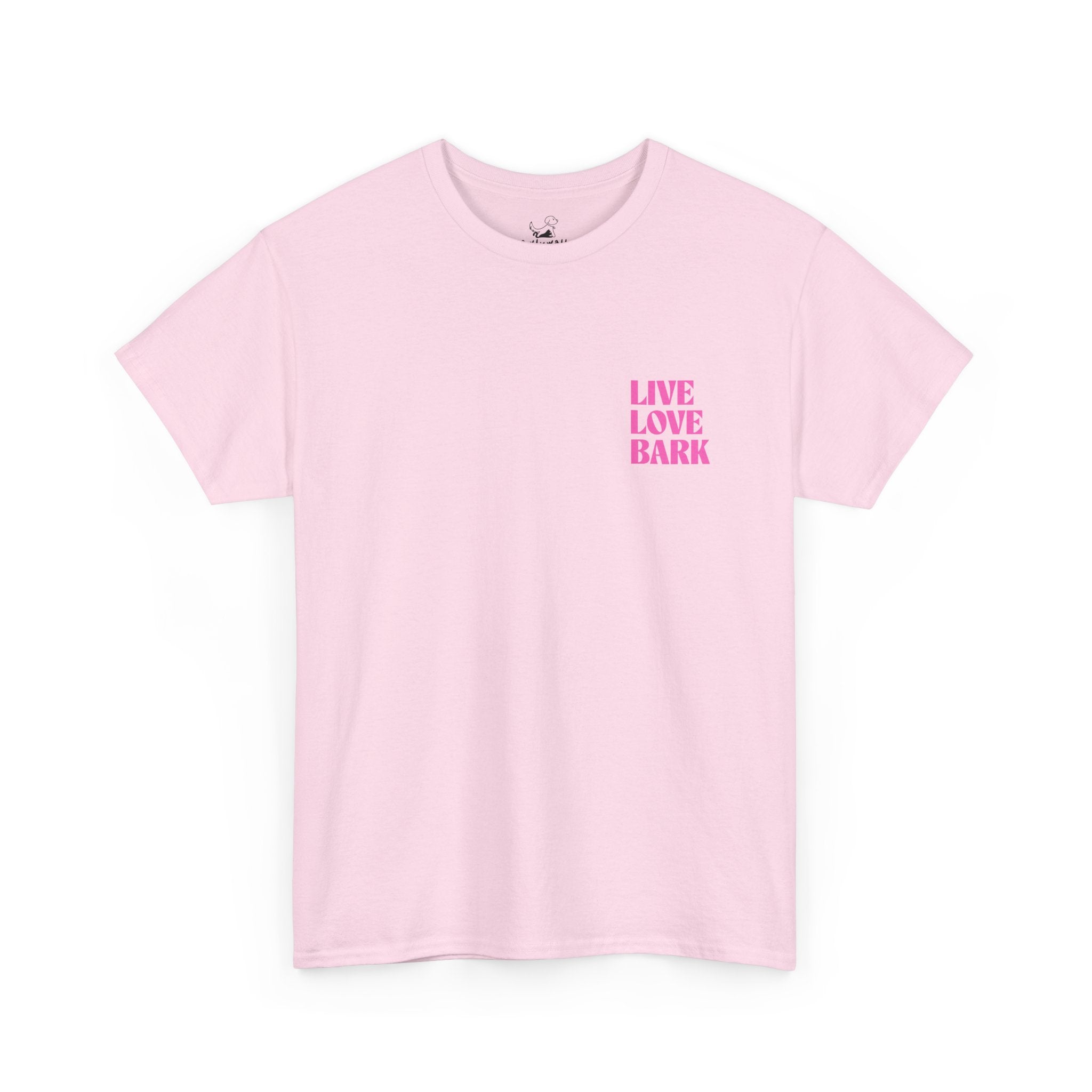 Live Love Bark - Dog Lover T-Shirt