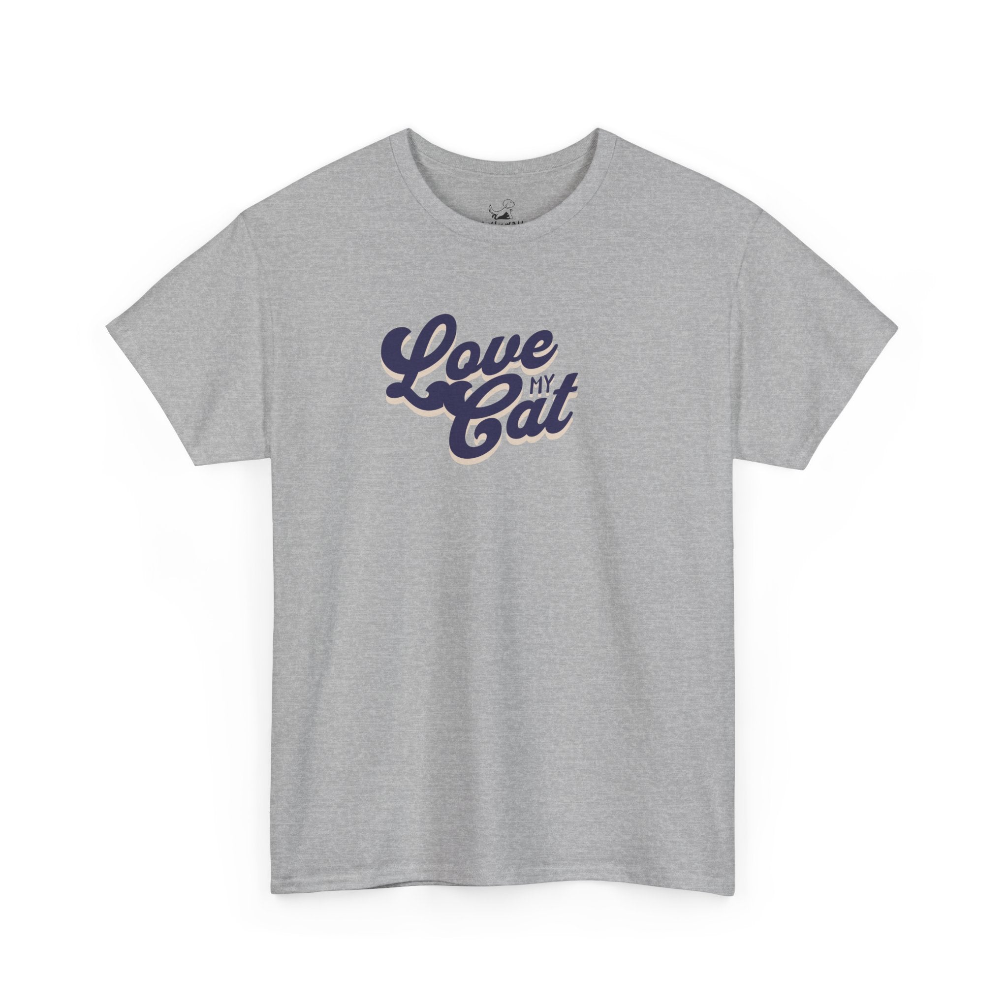 Love My Cat (blue) - Cat Lover T-Shirt