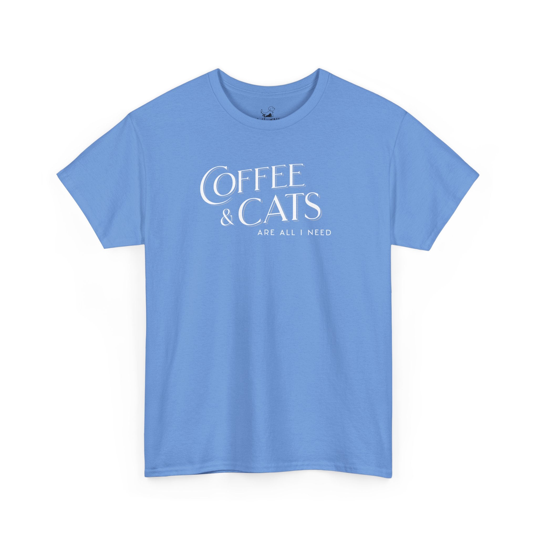 Coffee and Cats Are All I Need - Cat Lover T-Shirt