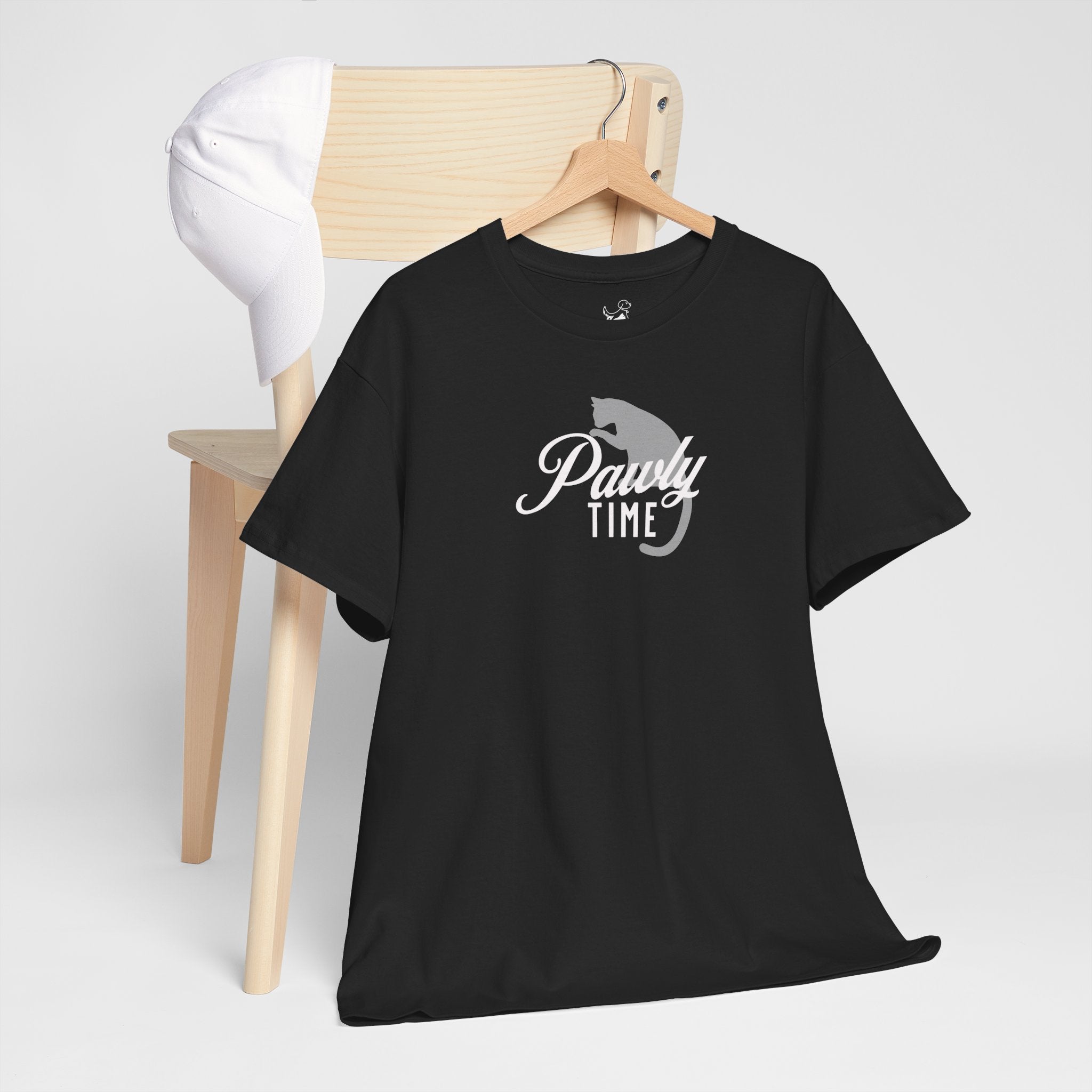 Pawly Time (white) - Pet Lover T-Shirt