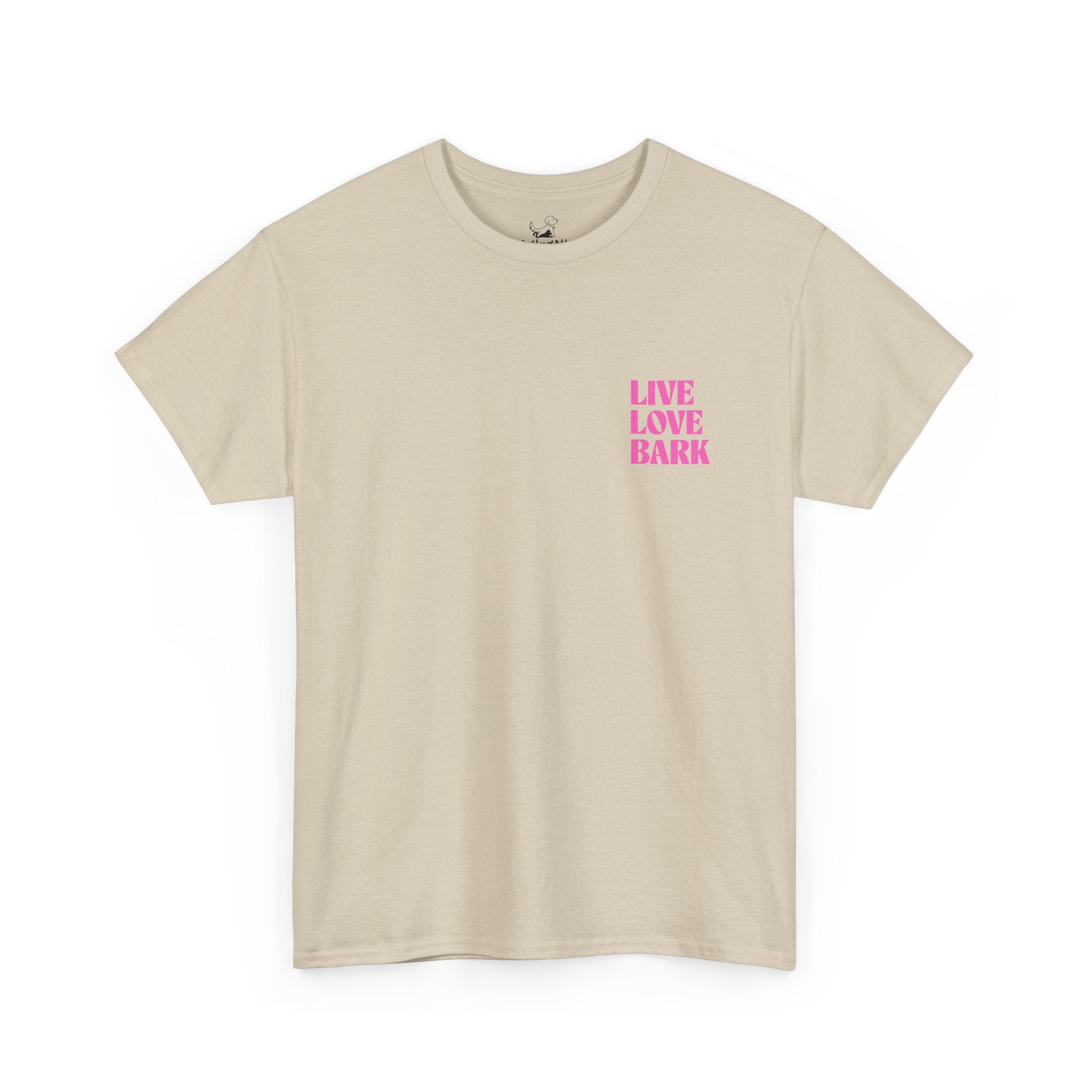 Live Love Bark - Dog Lover T-Shirt