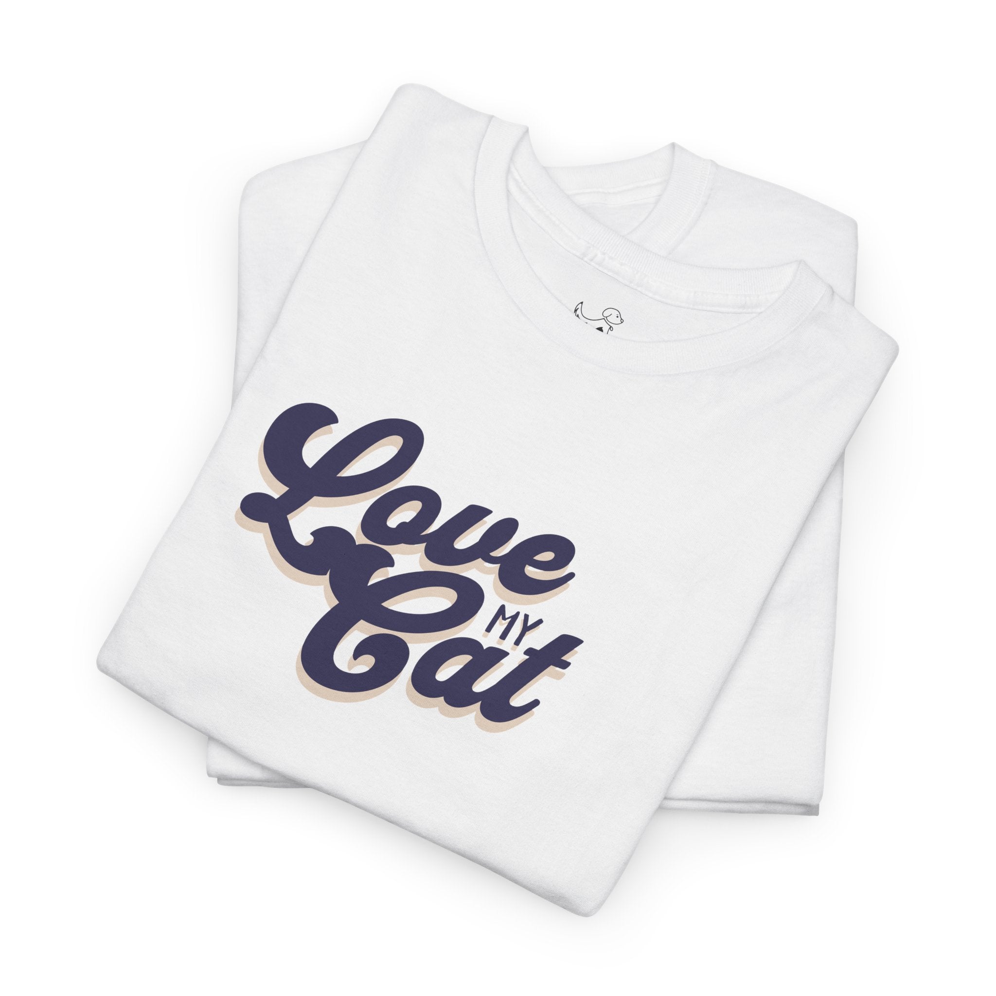 Love My Cat (blue) - Cat Lover T-Shirt