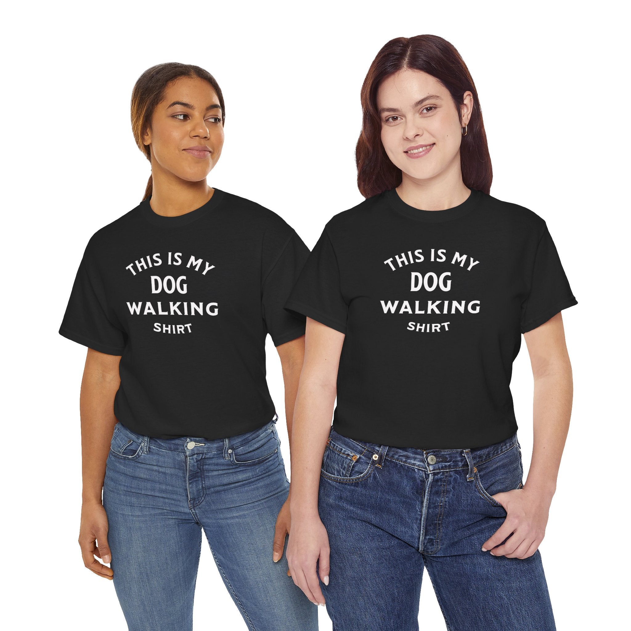 This Is My Dog Walking Shirt (white) - Dog Lover T-Shirt