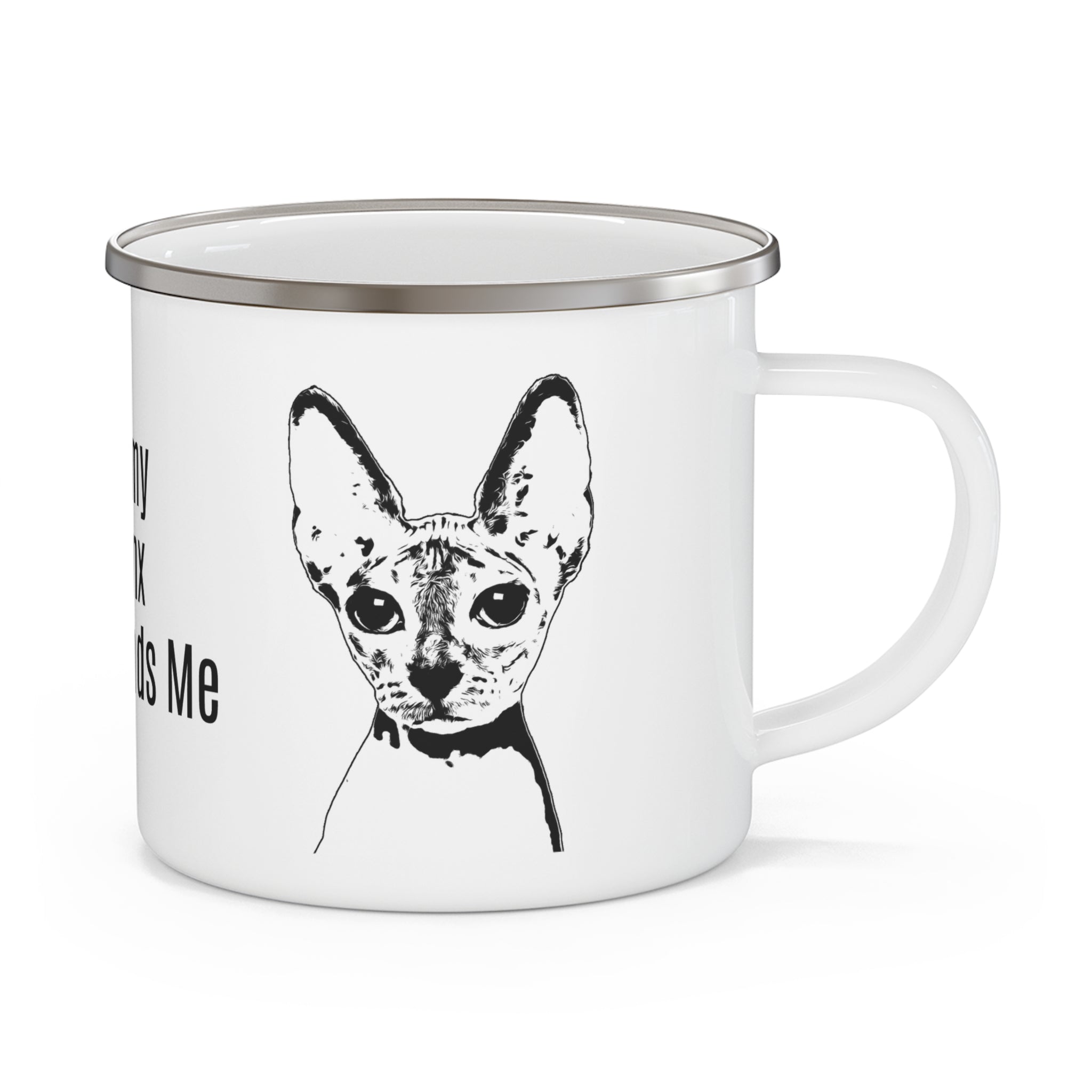 Sphynx - Enamel Mug