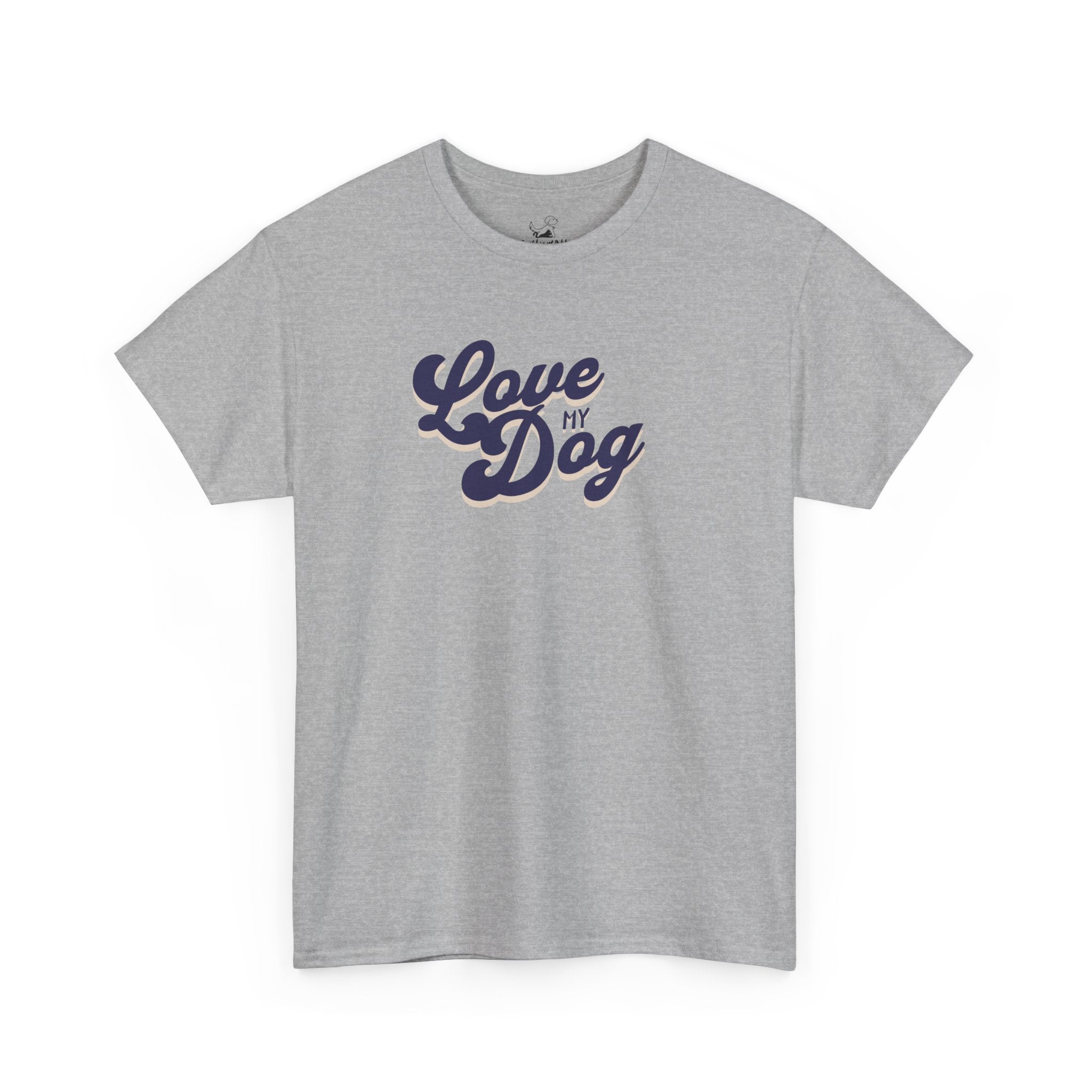 Love My Dog (blue) - Dog Lover T-Shirt