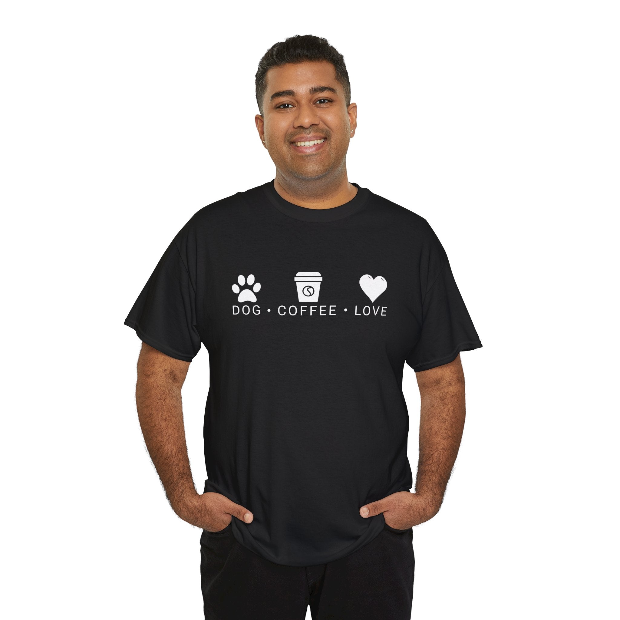 Dog Coffee Love - Dog Lover T-Shirt