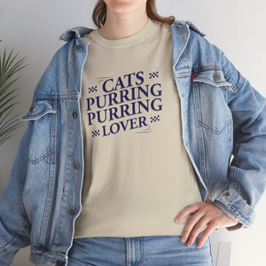 Cats Purring - Cat Lover T-Shirt