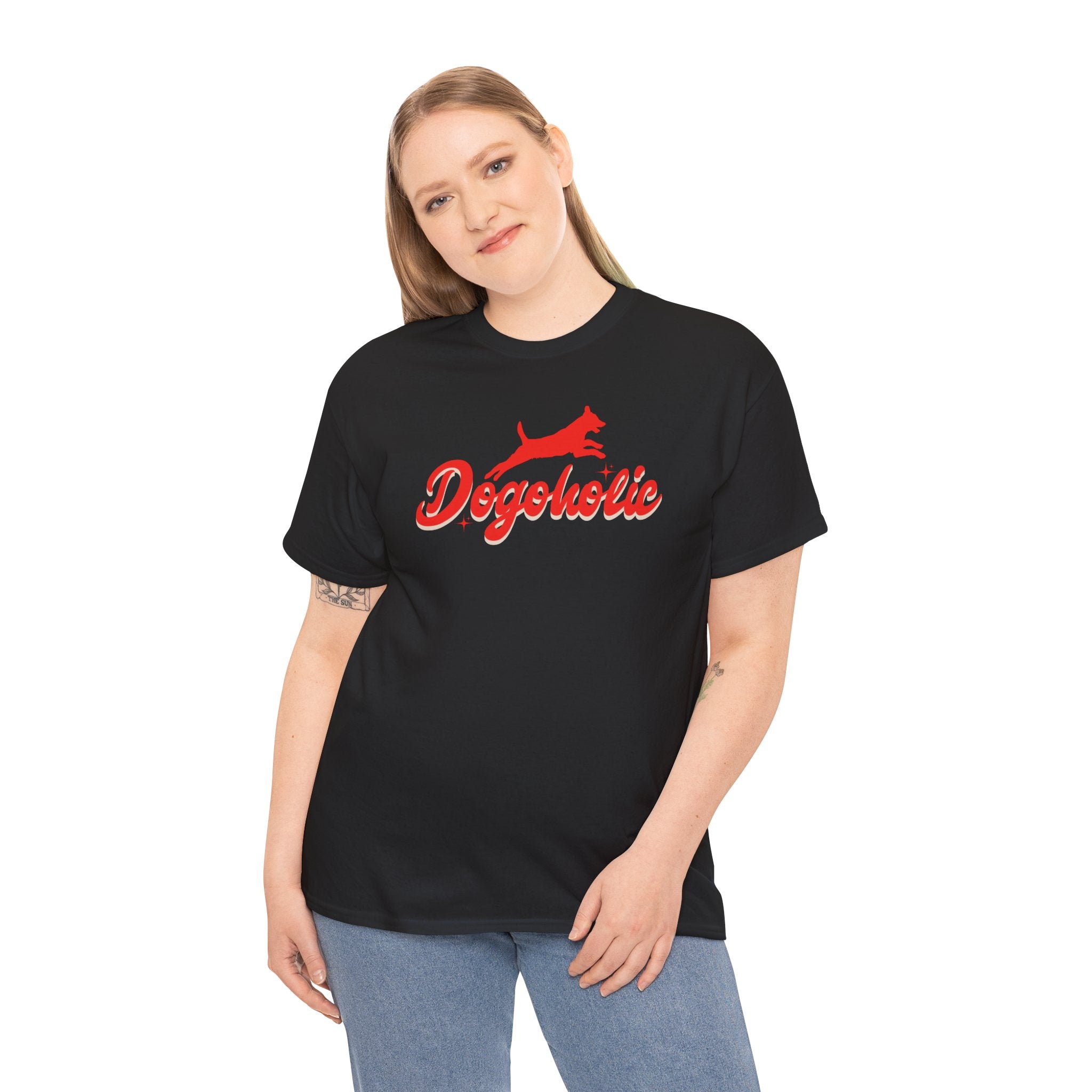 Dogoholic (red) - Dog Lover T-Shirt