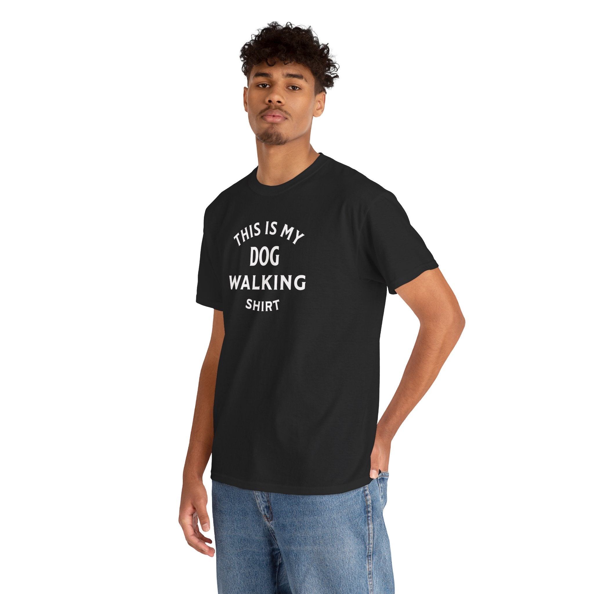 This Is My Dog Walking Shirt (white) - Dog Lover T-Shirt