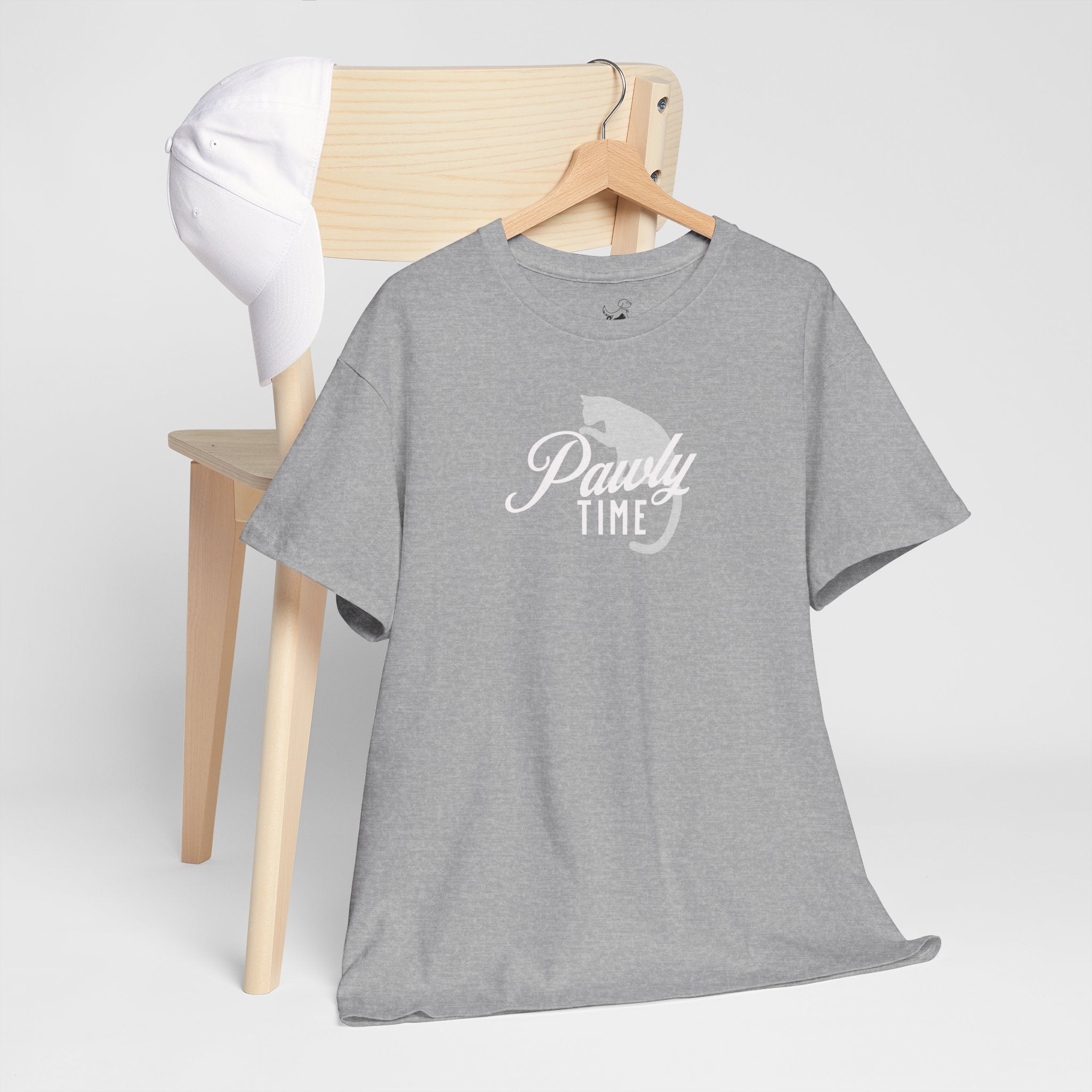 Pawly Time (white) - Pet Lover T-Shirt