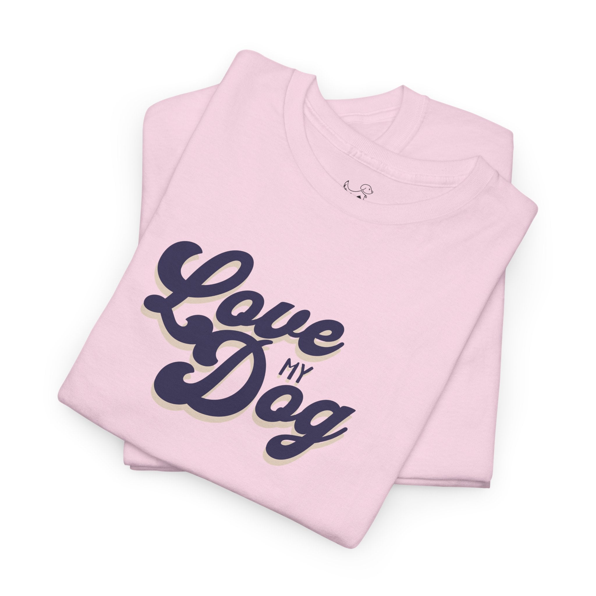 Love My Dog (blue) - Dog Lover T-Shirt