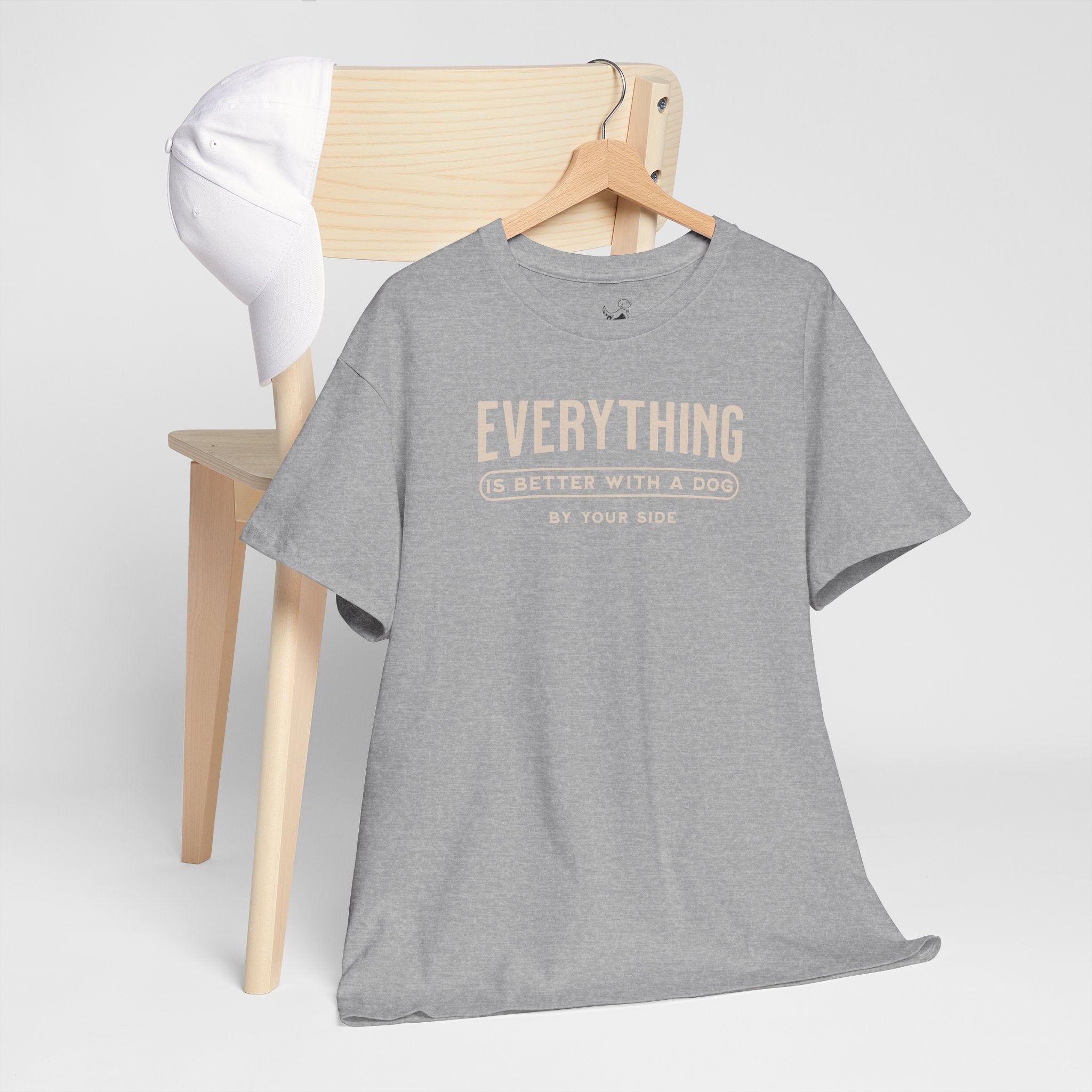 Everything Is Better With A Dog By Your Side - Dog Lover T-Shirt