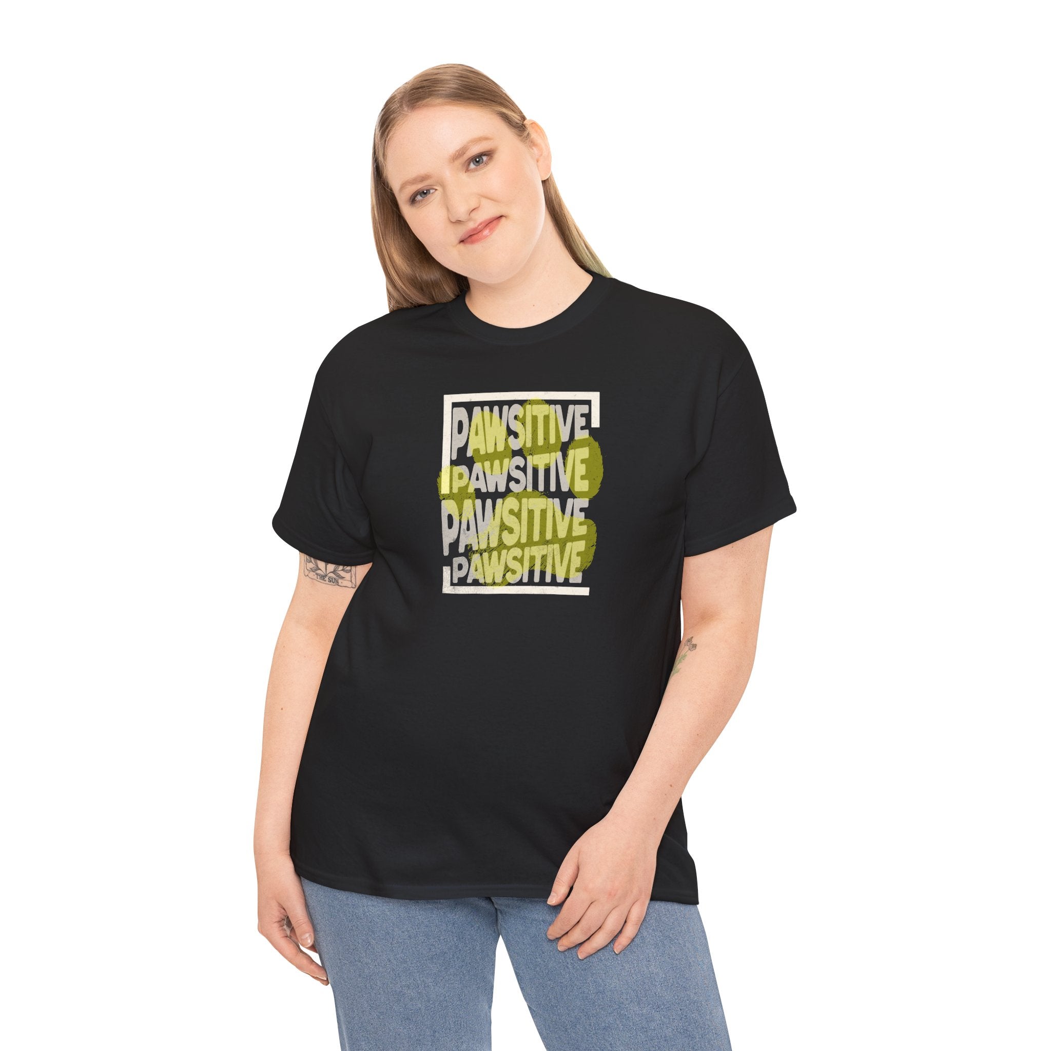 Pawsitive (big) - Pet Lover T-Shirt