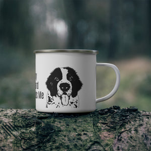 St. Bernard - Enamel Mug