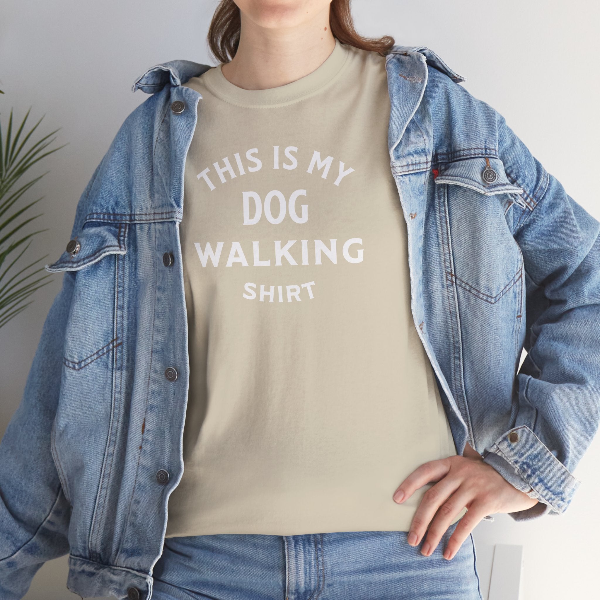 This Is My Dog Walking Shirt (white) - Dog Lover T-Shirt