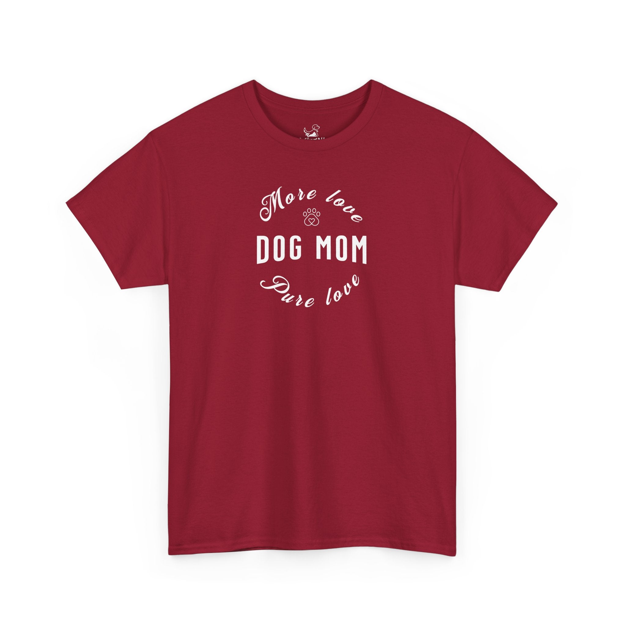 Dog Mom (white) - Dog Lover T-Shirt