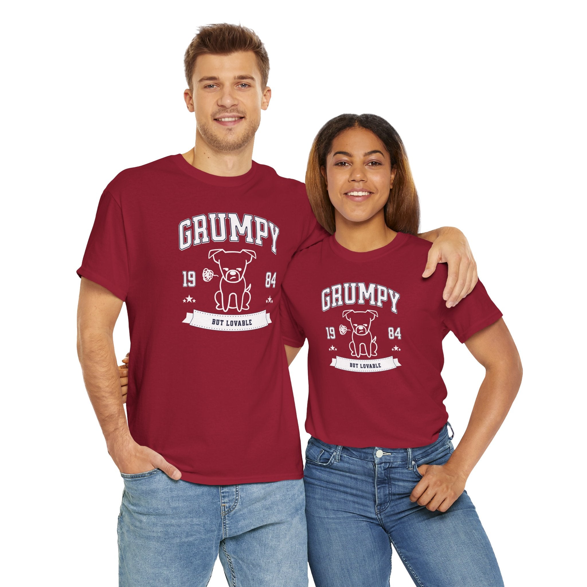 Grumpy But Lovable - Dog Lover T-Shirt