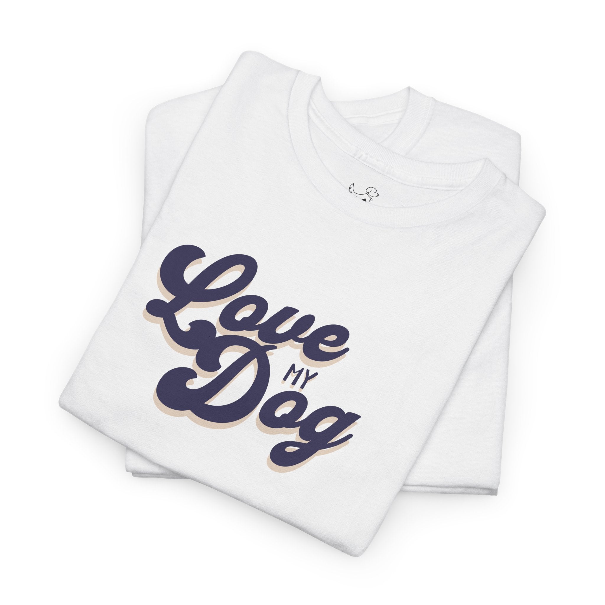 Love My Dog (blue) - Dog Lover T-Shirt