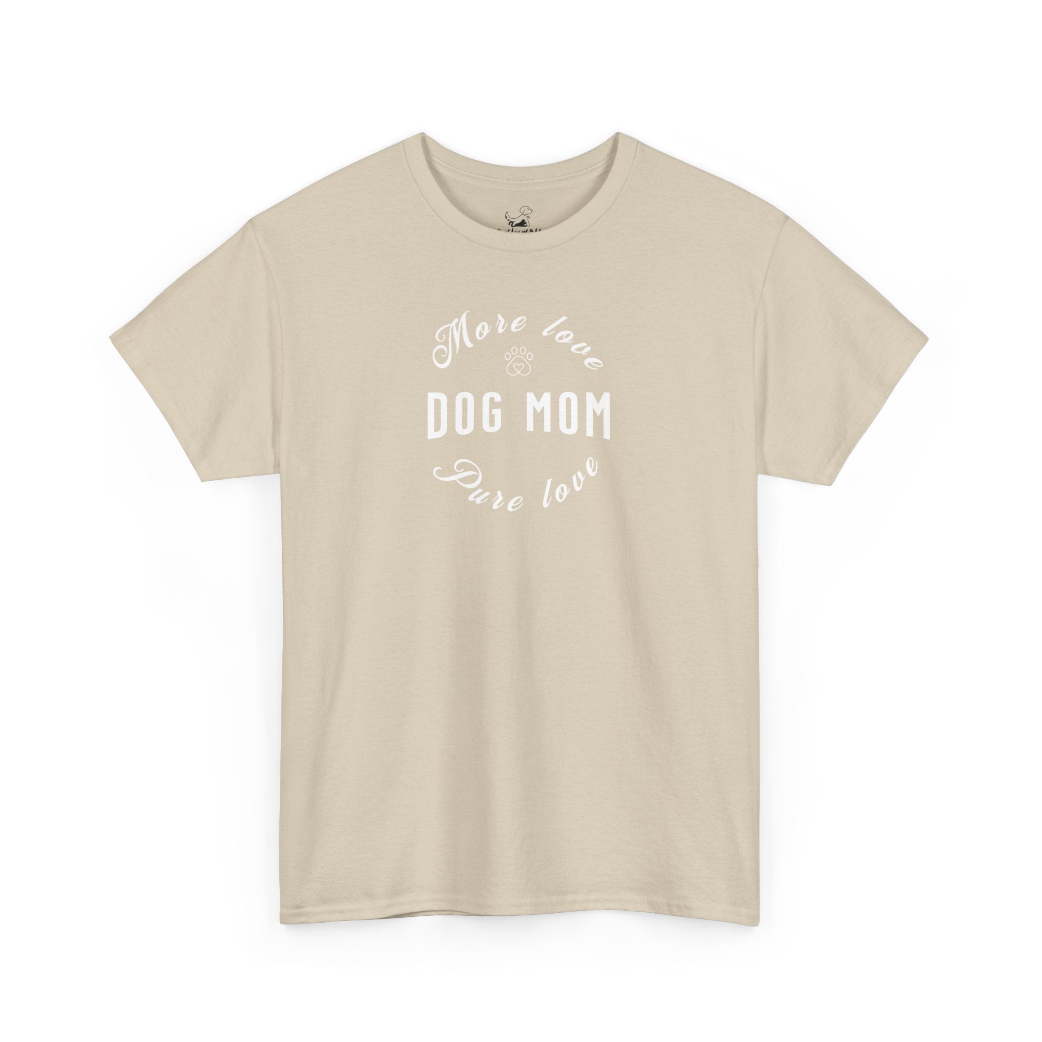 Dog Mom (white) - Dog Lover T-Shirt