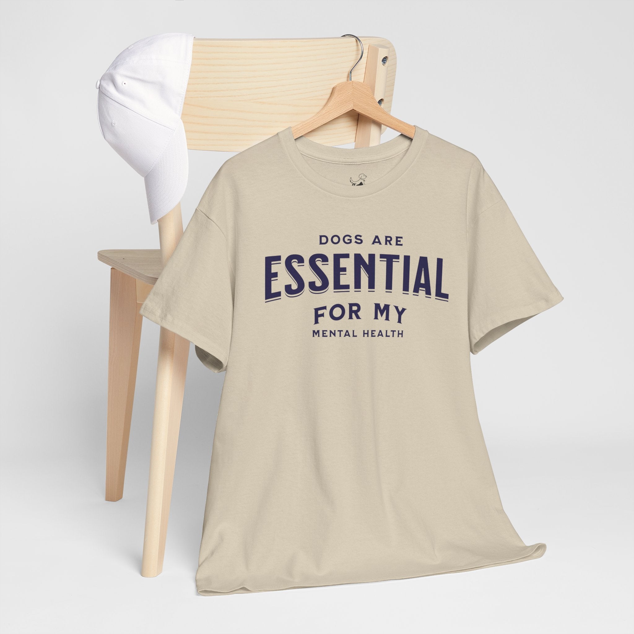 Dogs Are Essential For My Mental Health - Dog Lover T-Shirt