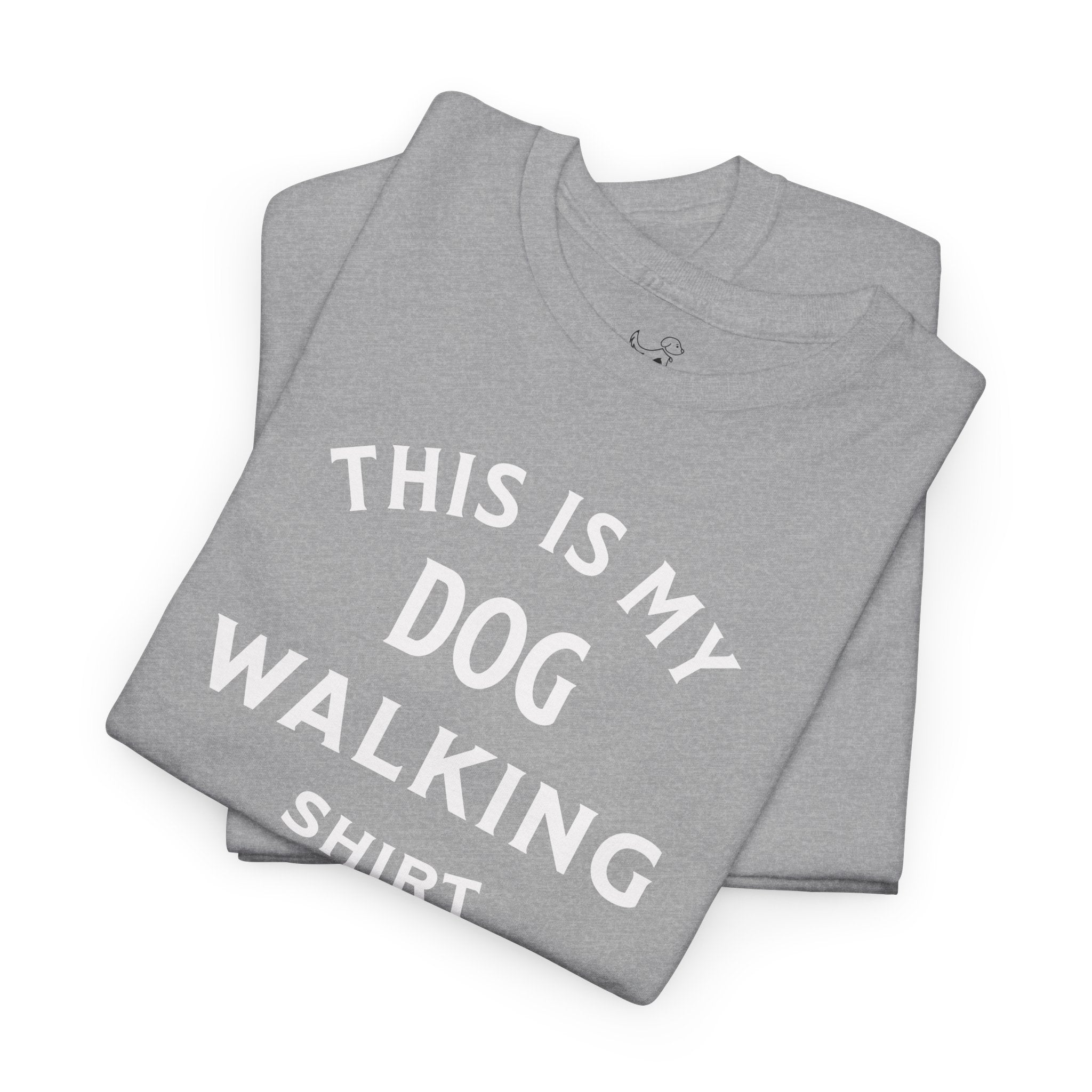 This Is My Dog Walking Shirt (white) - Dog Lover T-Shirt