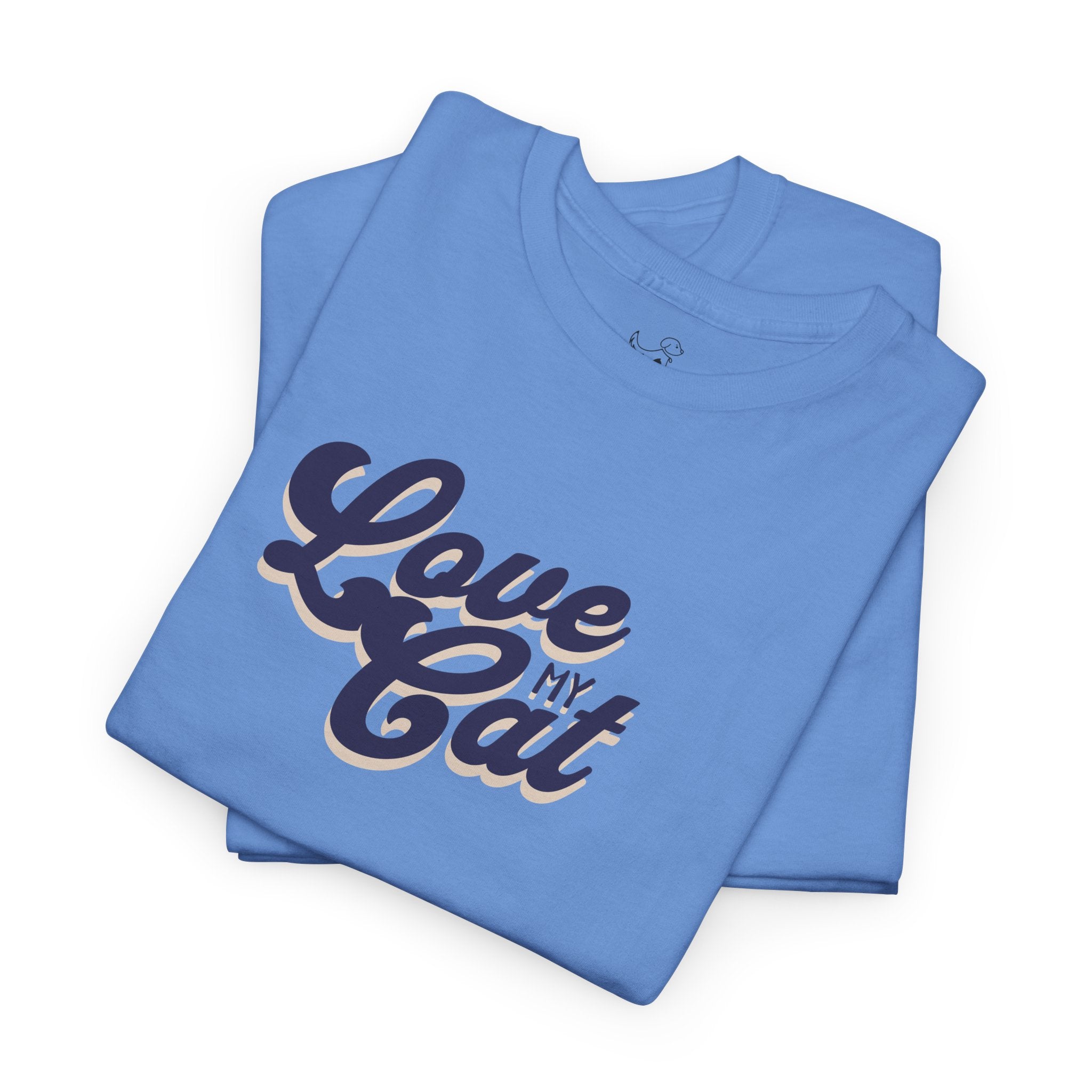 Love My Cat (blue) - Cat Lover T-Shirt