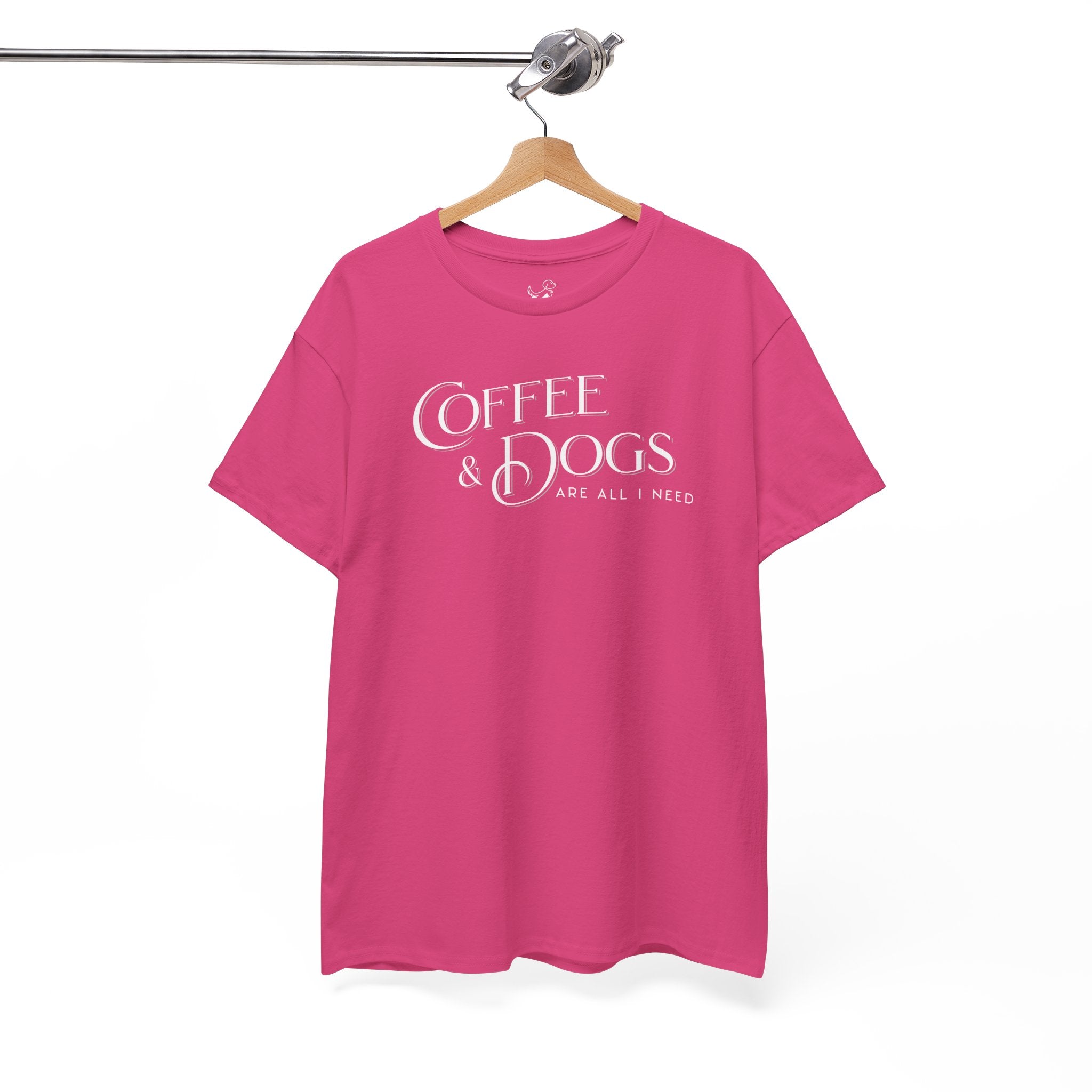 Coffee and Dogs Are All I Need - Dog Lover T-Shirt