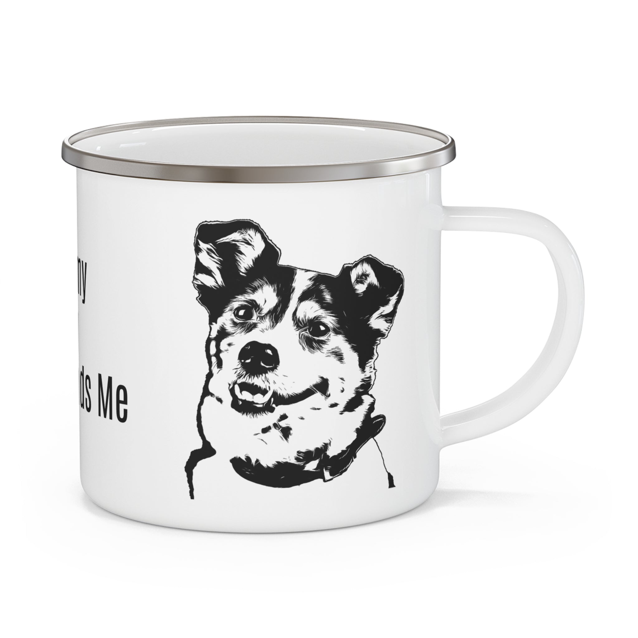 Dog Theme - Enamel Mug