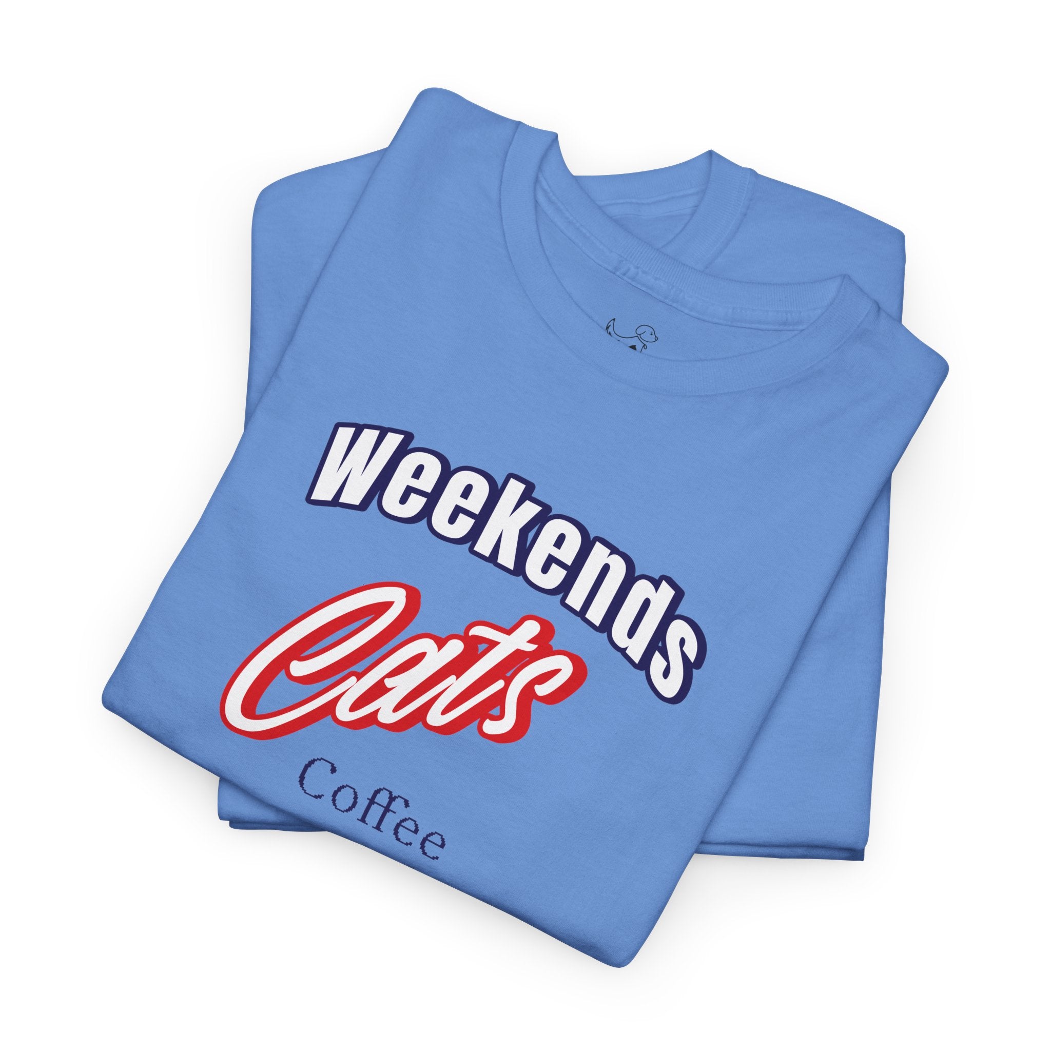 Weekends Cats Coffe - Cat Lover T-Shirt