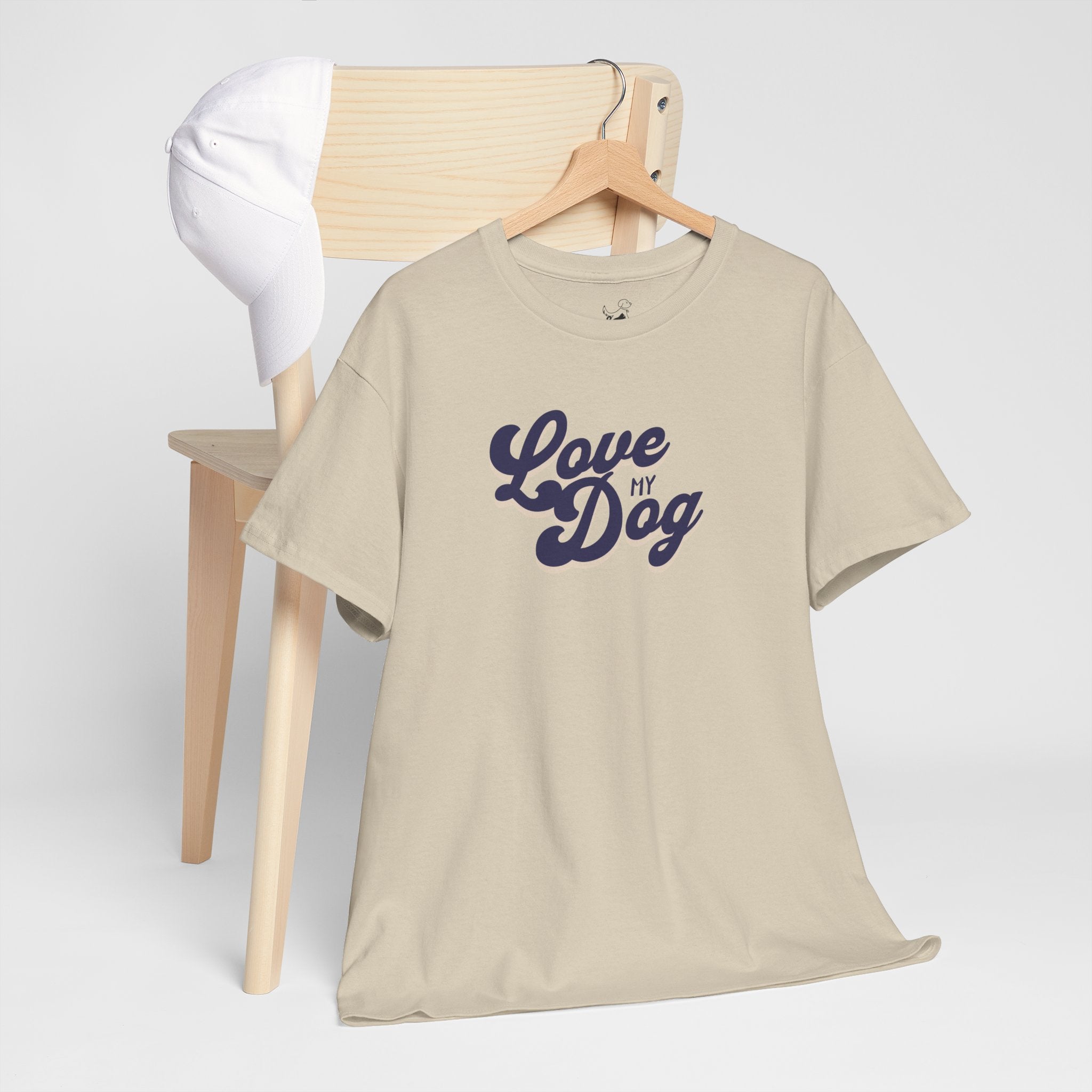 Love My Dog (blue) - Dog Lover T-Shirt