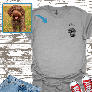 T-Shirt with your Pet - Personalized (Small)