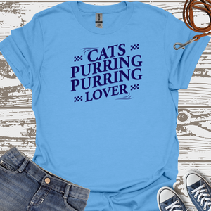 Cats Purring - Cat Lover T-Shirt