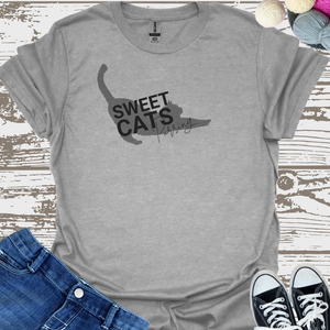 Sweet Cats Purring - Cat Lover T-Shirt