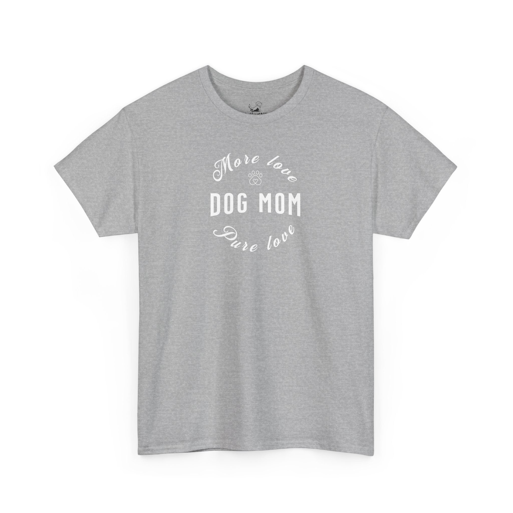 Dog Mom (white) - Dog Lover T-Shirt