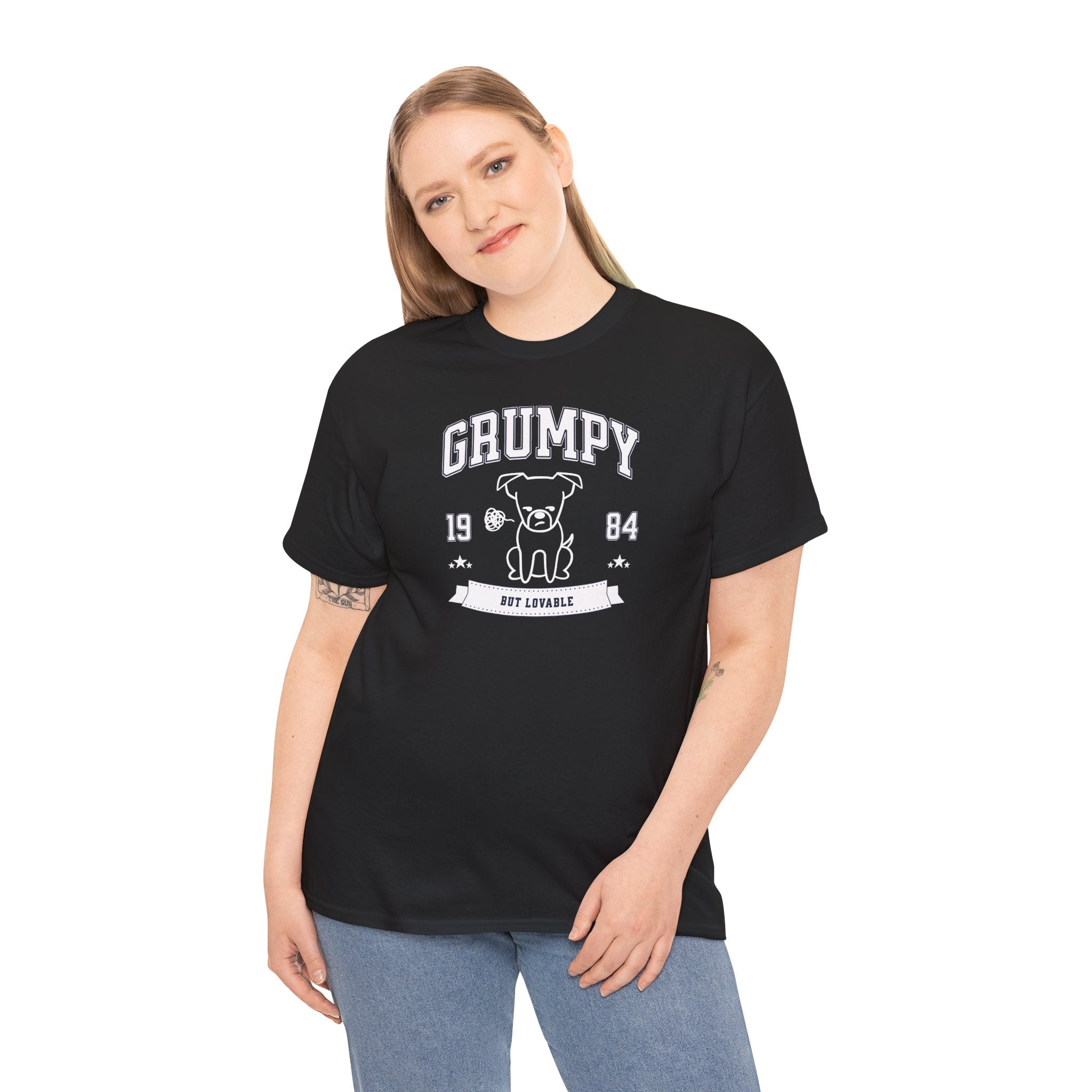 Grumpy But Lovable - Dog Lover T-Shirt