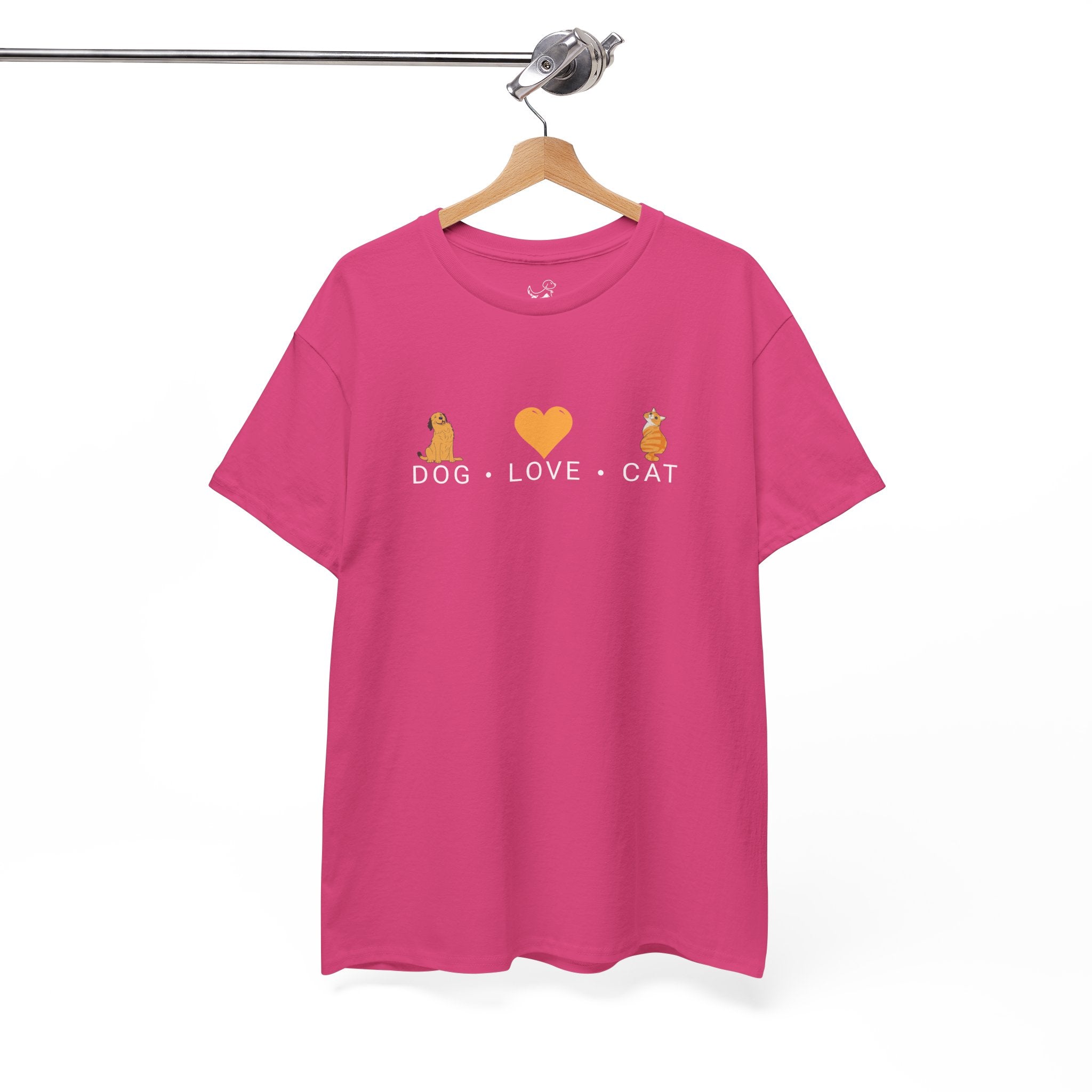 Dog Love Cat - Pet Lover T-Shirt