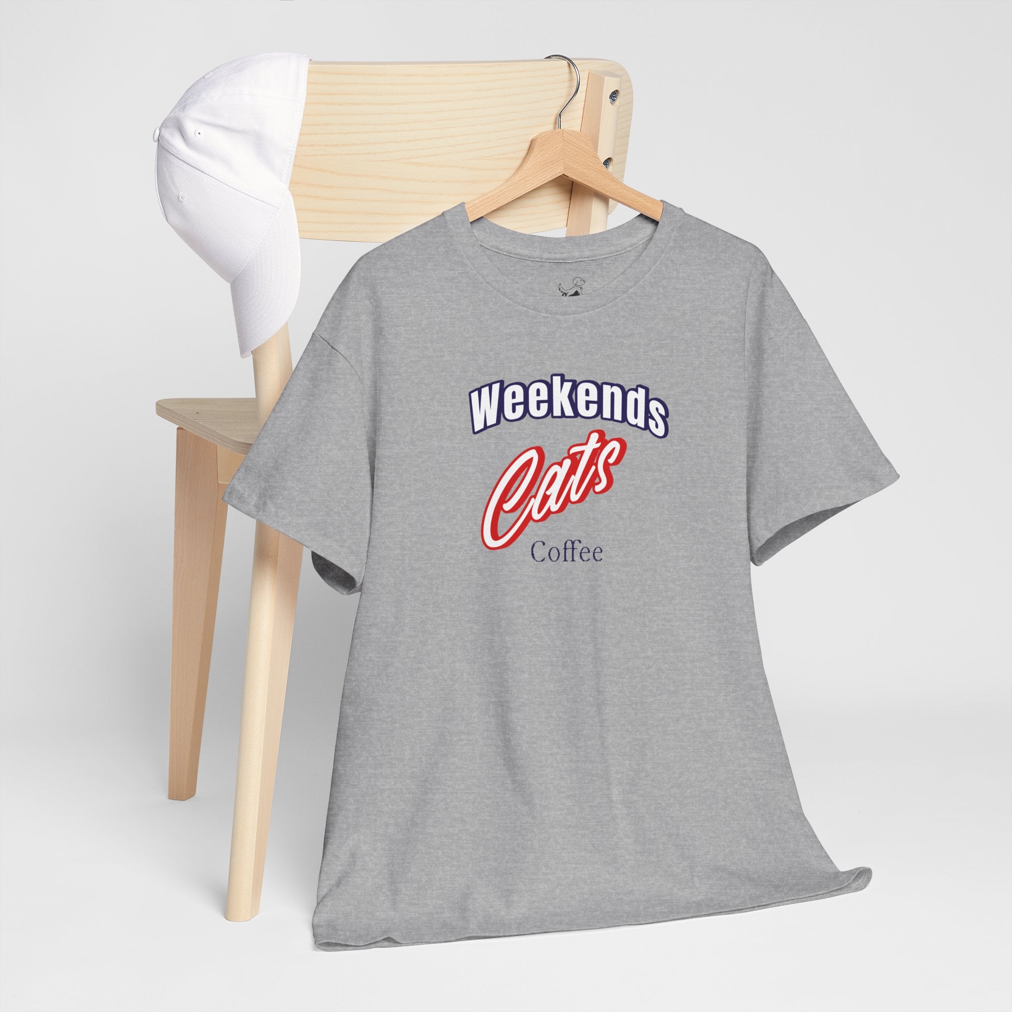 Weekends Cats Coffe - Cat Lover T-Shirt