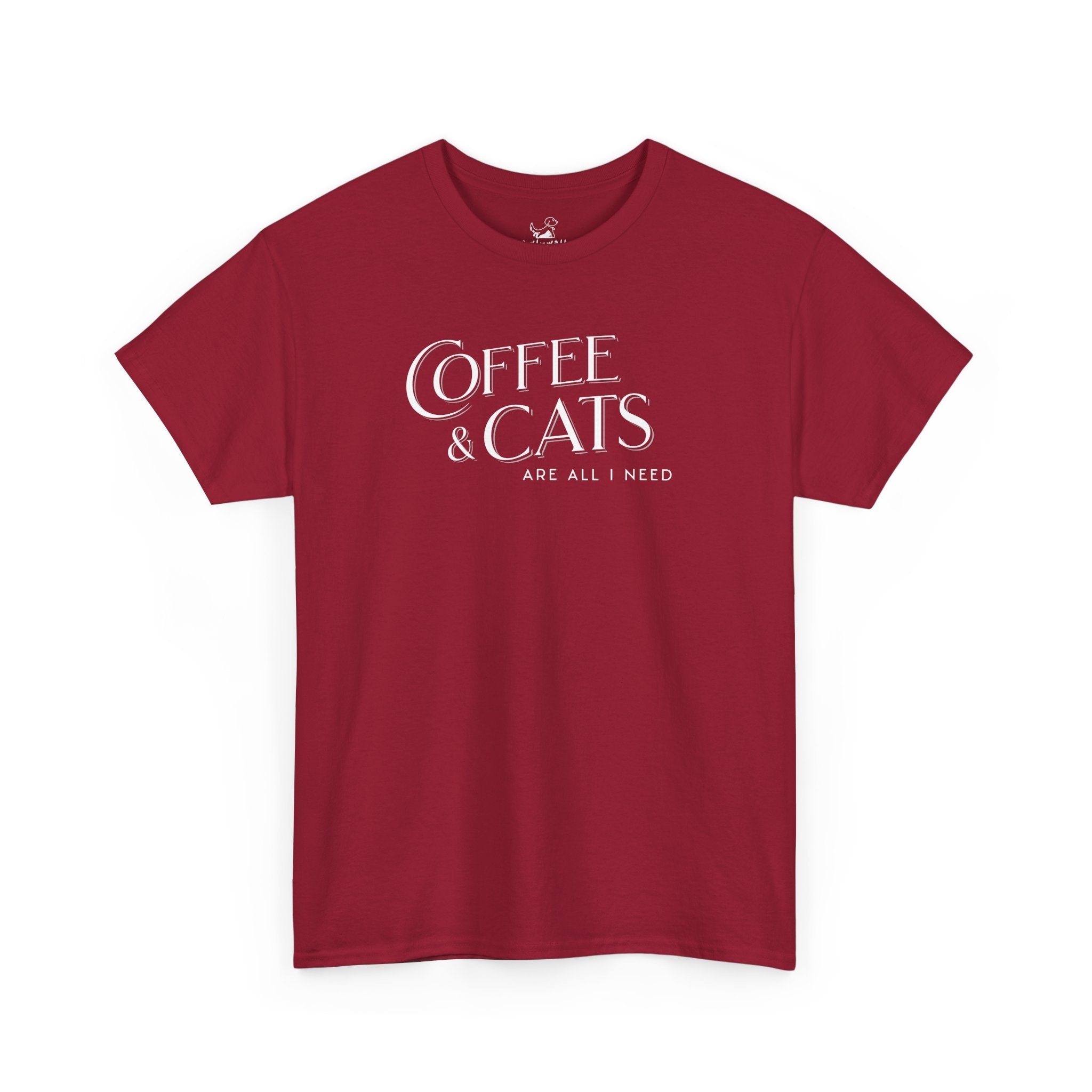 Coffee and Cats Are All I Need - Cat Lover T-Shirt