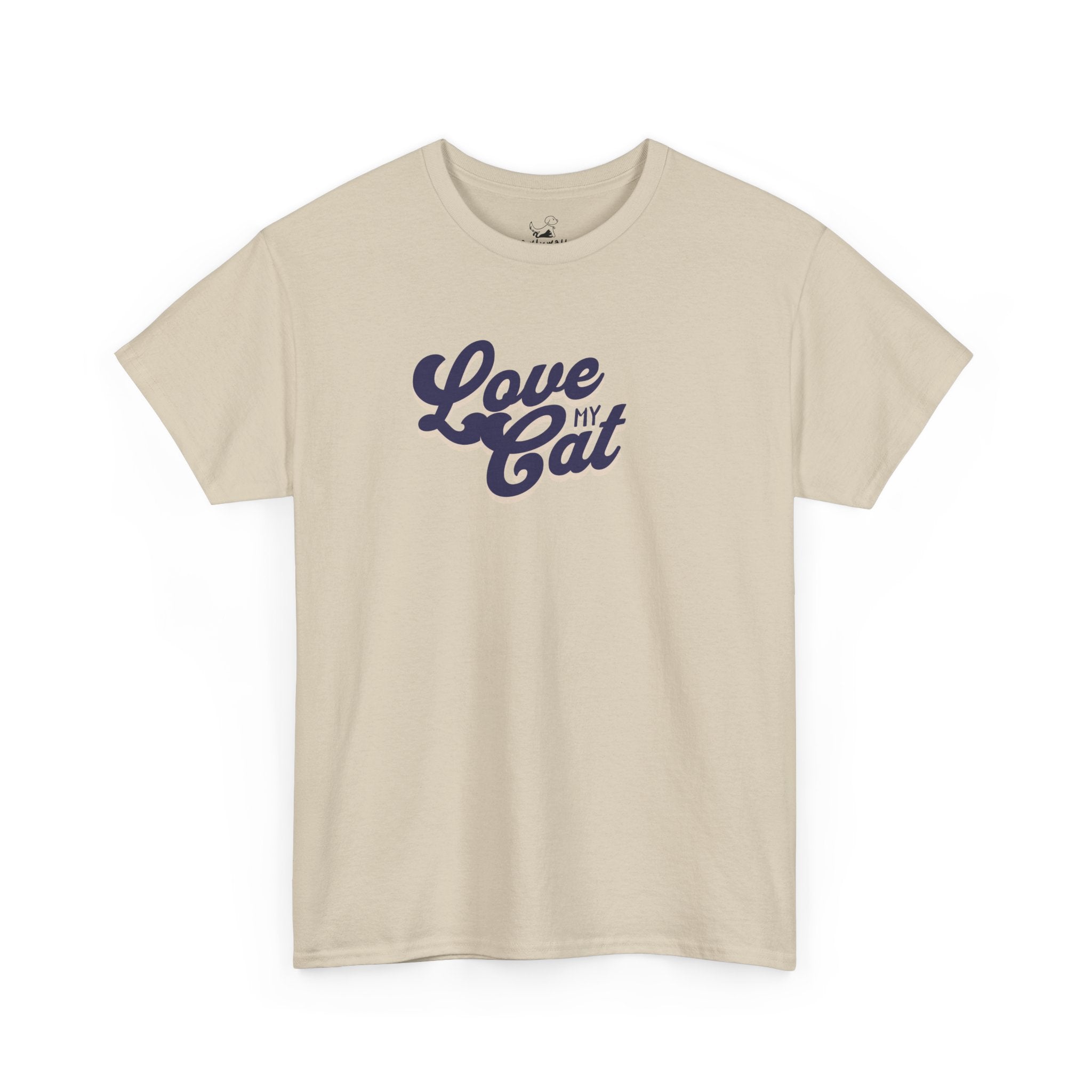 Love My Cat (blue) - Cat Lover T-Shirt