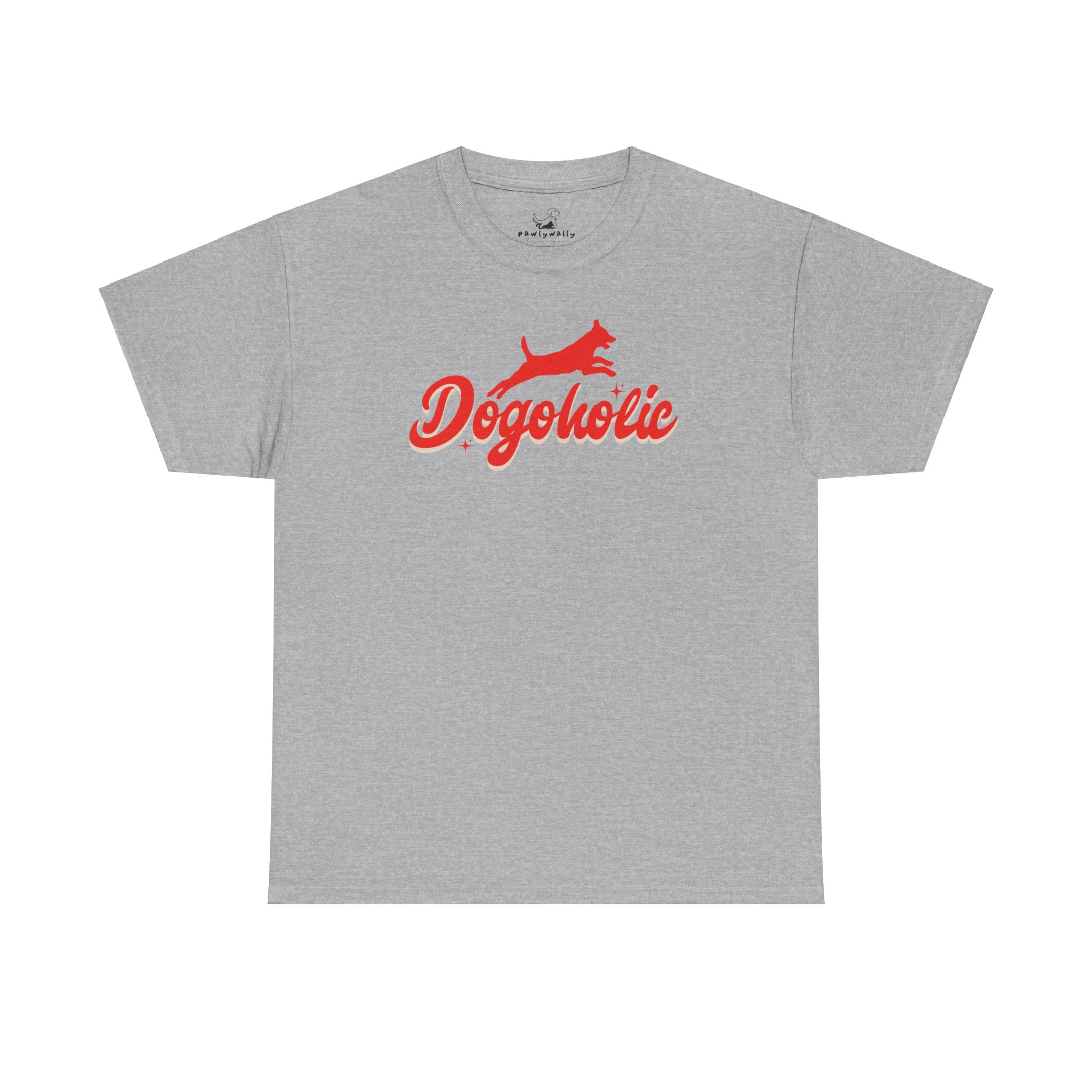 Dogoholic (red) - Dog Lover T-Shirt