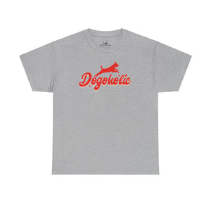 Dogoholic (red) - Dog Lover T-Shirt