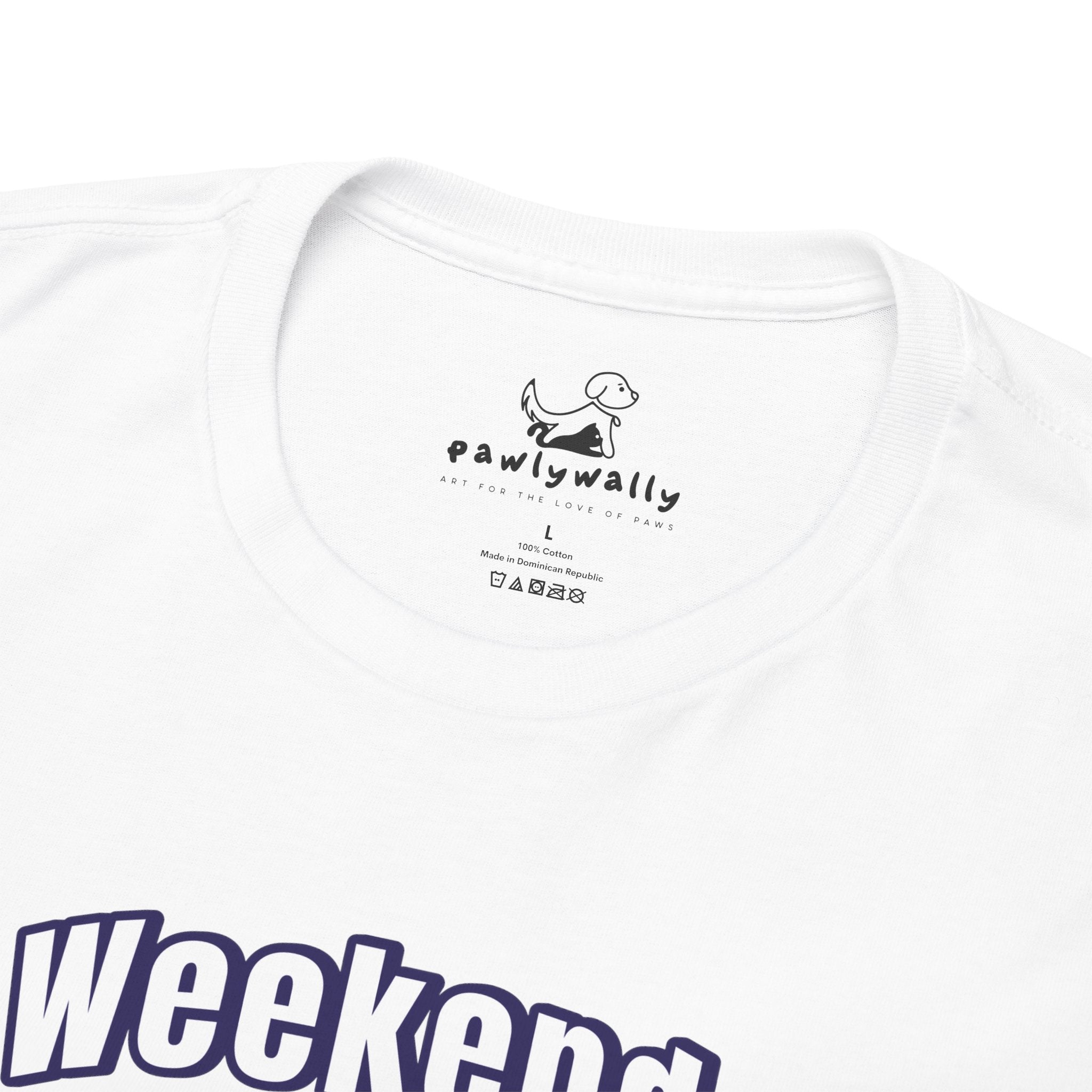 Weekends Dogs Coffe - Cat Lover T-Shirt