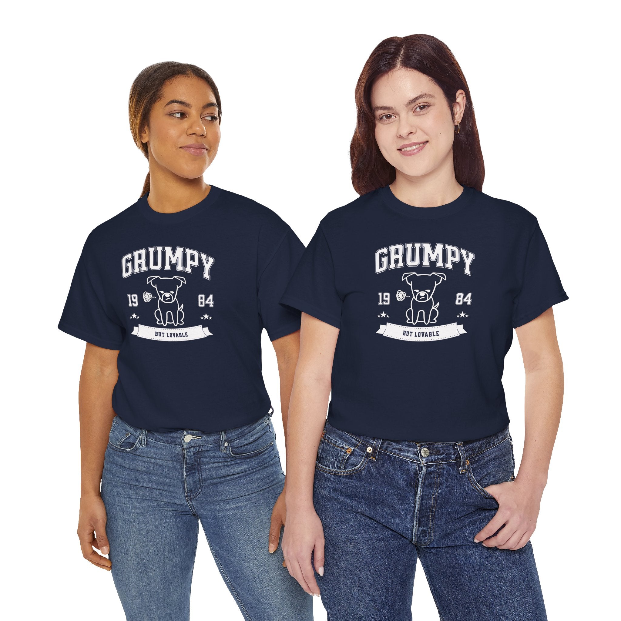 Grumpy But Lovable - Dog Lover T-Shirt