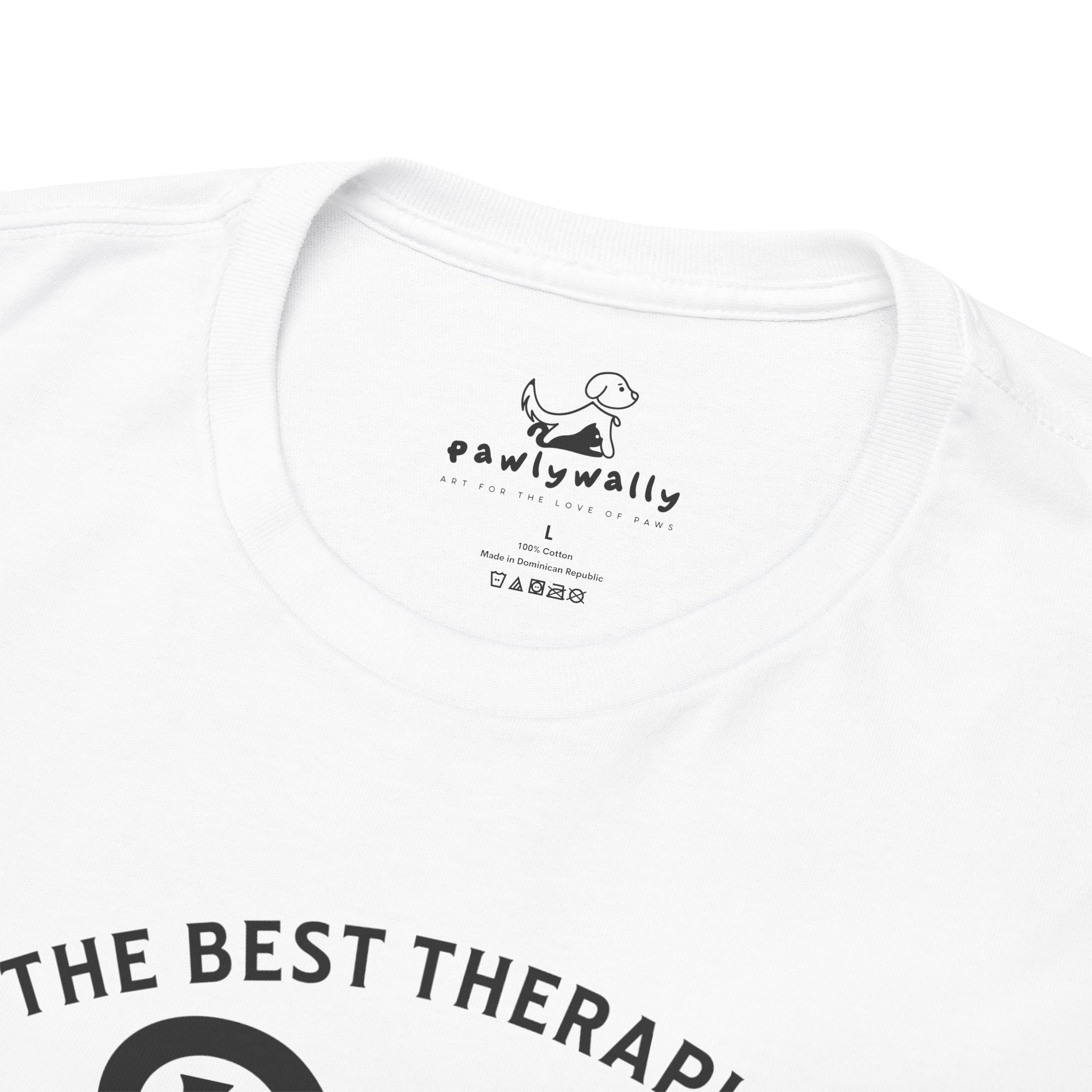 The Best Therapist, Dog Kisses Fix Everything - Dog Lover T-Shirt