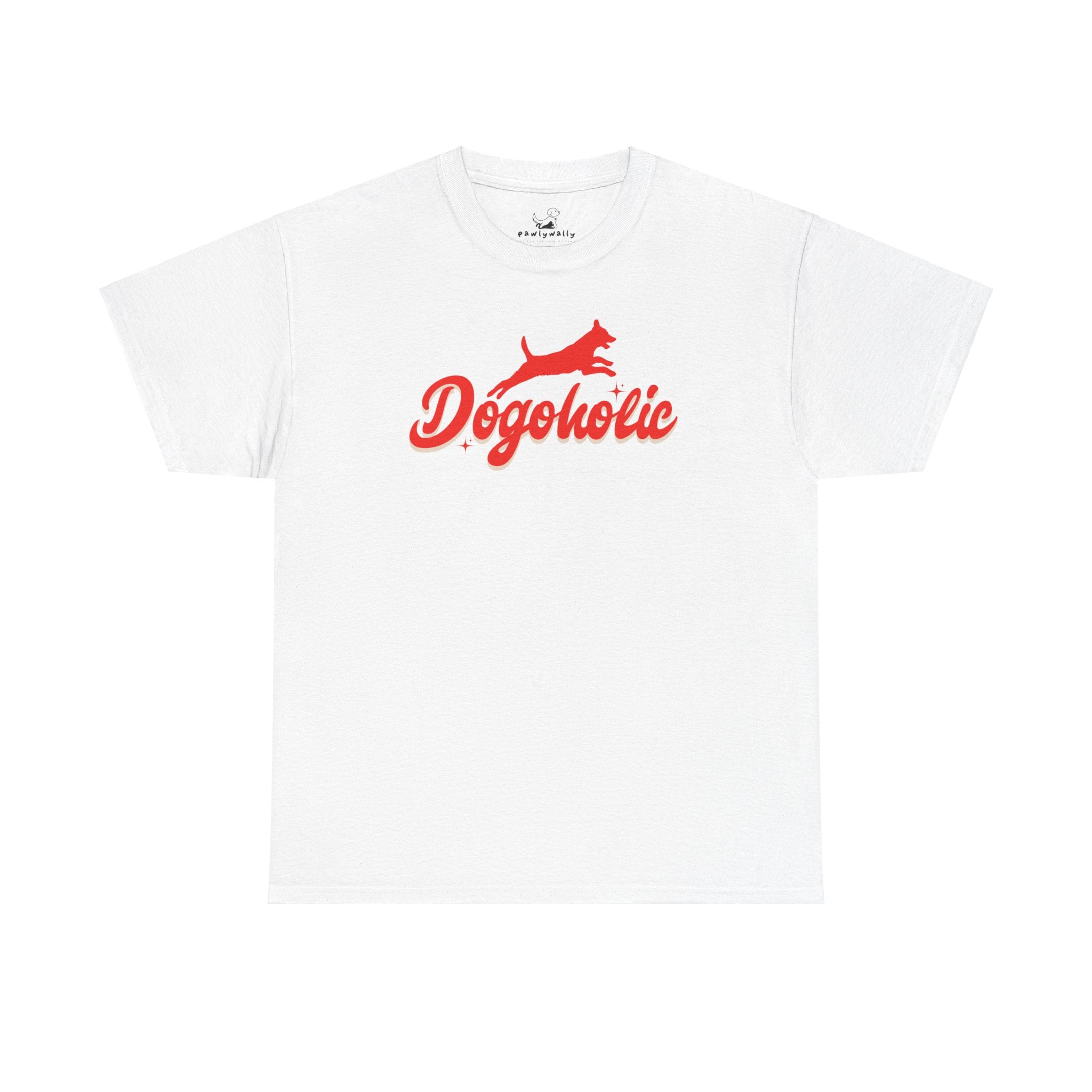 Dogoholic (red) - Dog Lover T-Shirt