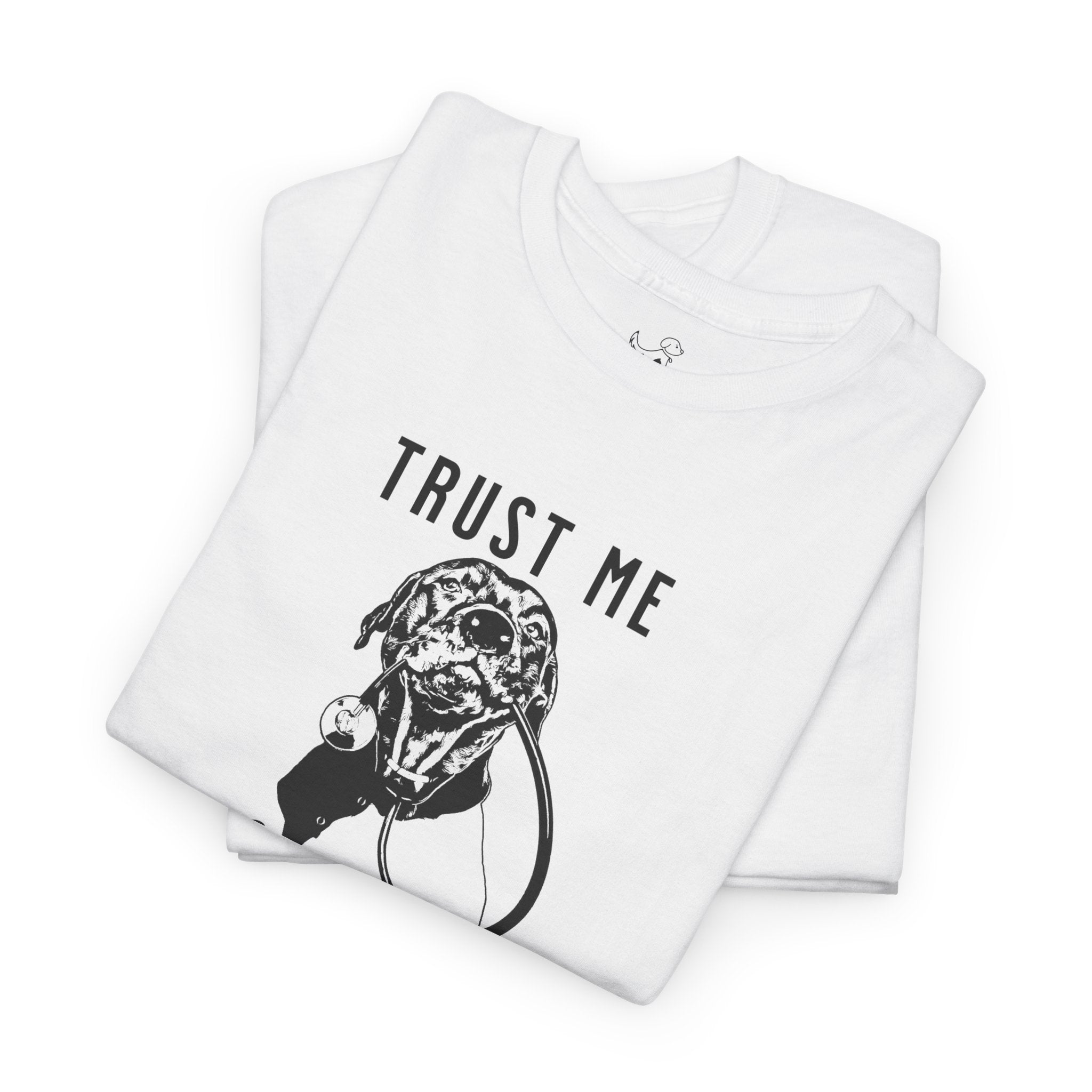 Trust Me I'm A Dogtor (dark) - Dog Lover T-Shirt