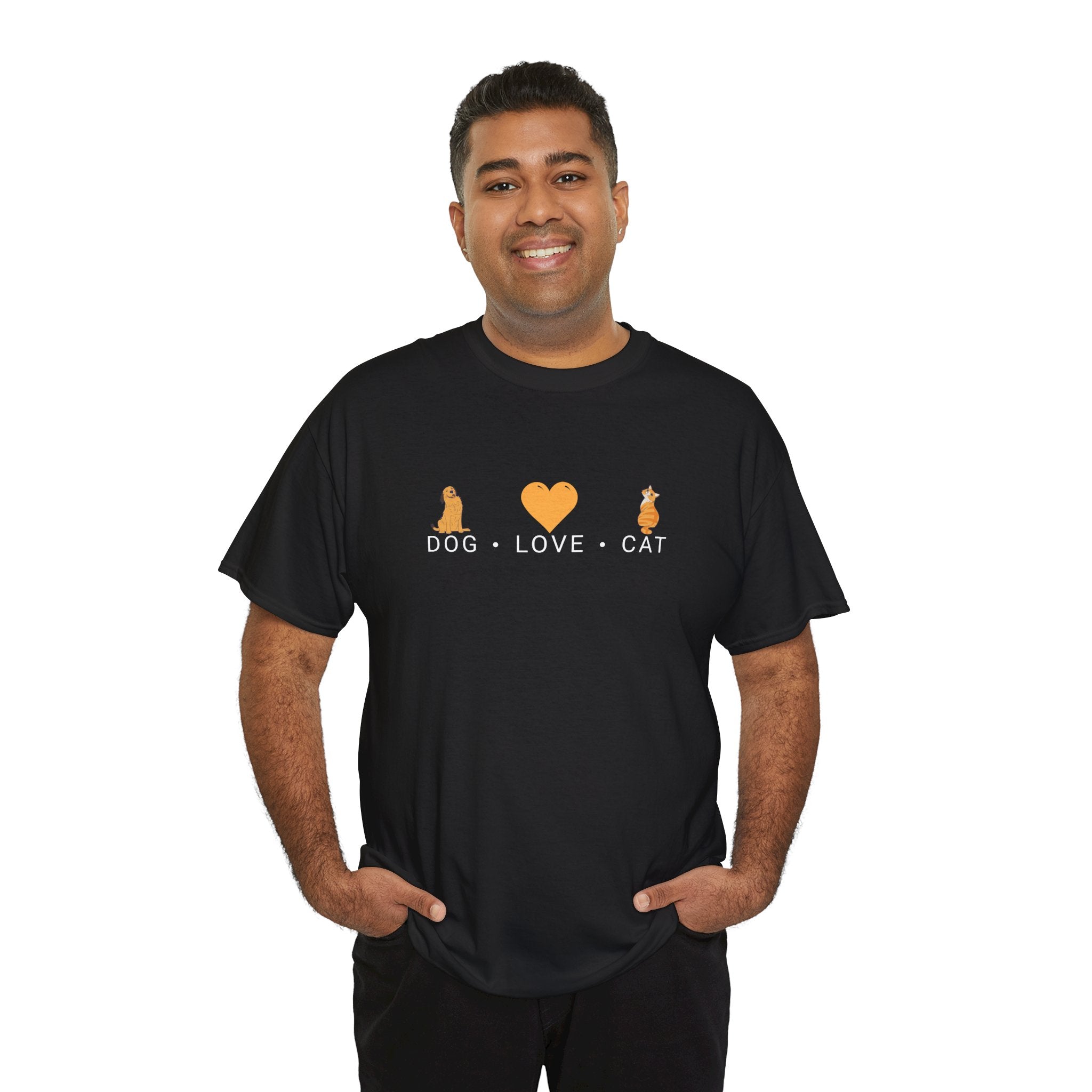 Dog Love Cat - Pet Lover T-Shirt